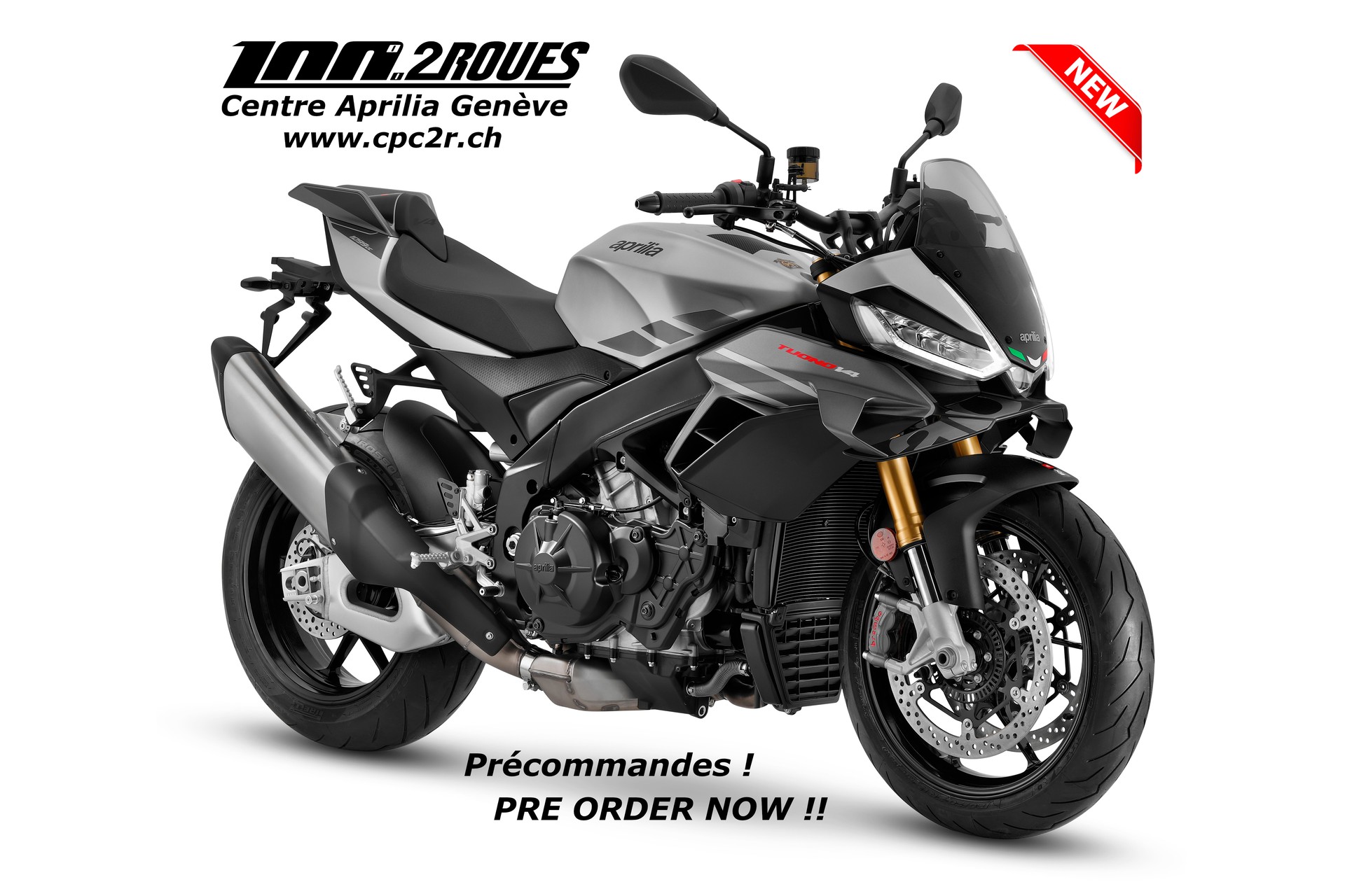 APRILIA Tuono V4 1100 E5+ 2025 Shark Grey