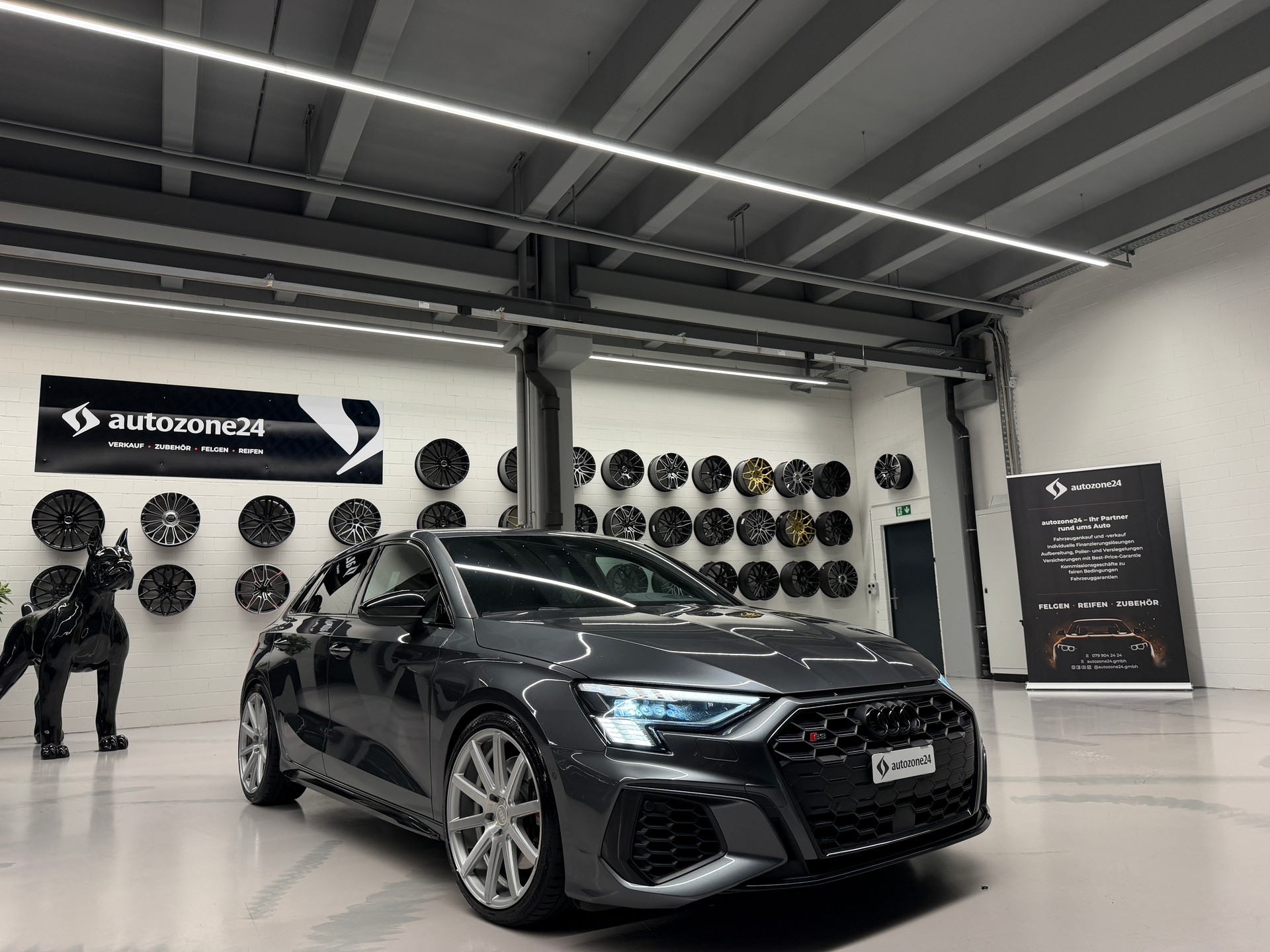 AUDI S3 Sportback 2.0 TFSI quattro S-Tronic *ABT Tuning 370PS*CH-Auto*Frisch ab MFK*Garantie*H&R Federn
