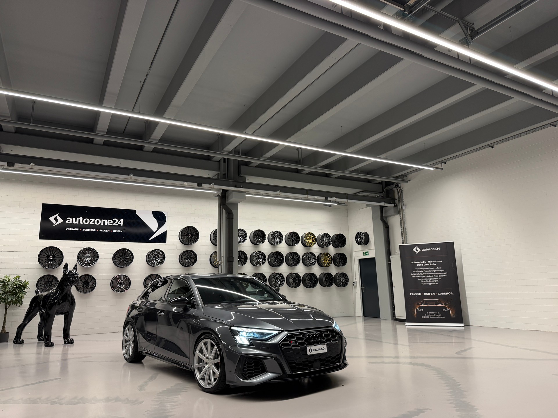 AUDI S3 Sportback 2.0 TFSI quattro S-Tronic *ABT Tuning 370PS*CH-Auto*Frisch ab MFK*Garantie*H&R Federn-showroom-element-2
