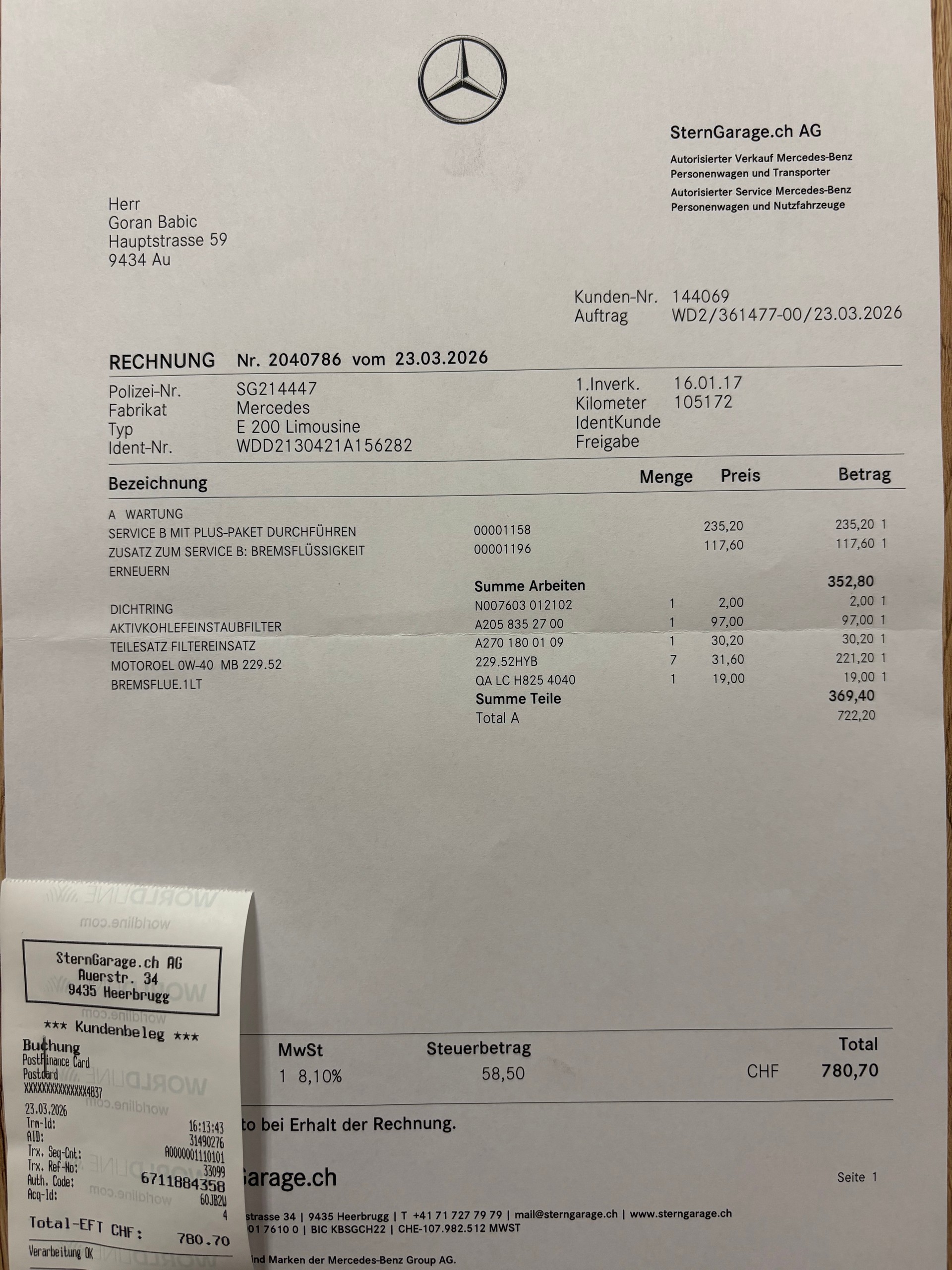 MERCEDES-BENZ E 200 Avantgarde 9G-Tronic, CH Fahrzeug, Service gepflegt-image-13