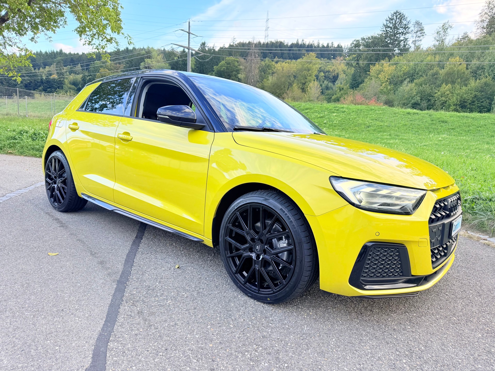 AUDI A1 "SPORTBACK" 30 TFSI 6 GANG SPORT GETRIEBE. VOLL OPTIONEN.CH WAGEN. NEUE 18" ALU RÄDER + WINTERRÄDER. NETTO PREIS 14`900.- !!-image-12