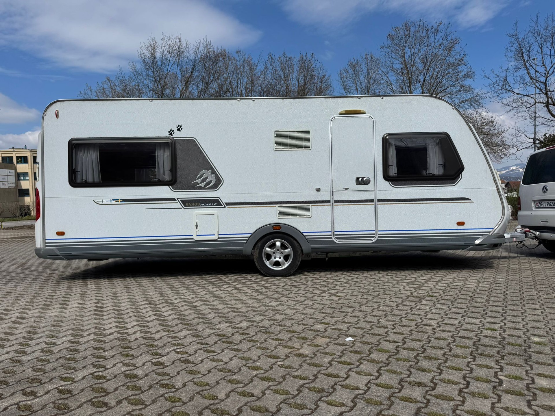 KNAUS Royale 580 Kajüte Stockbett - Tempo 100 -Top Zustand