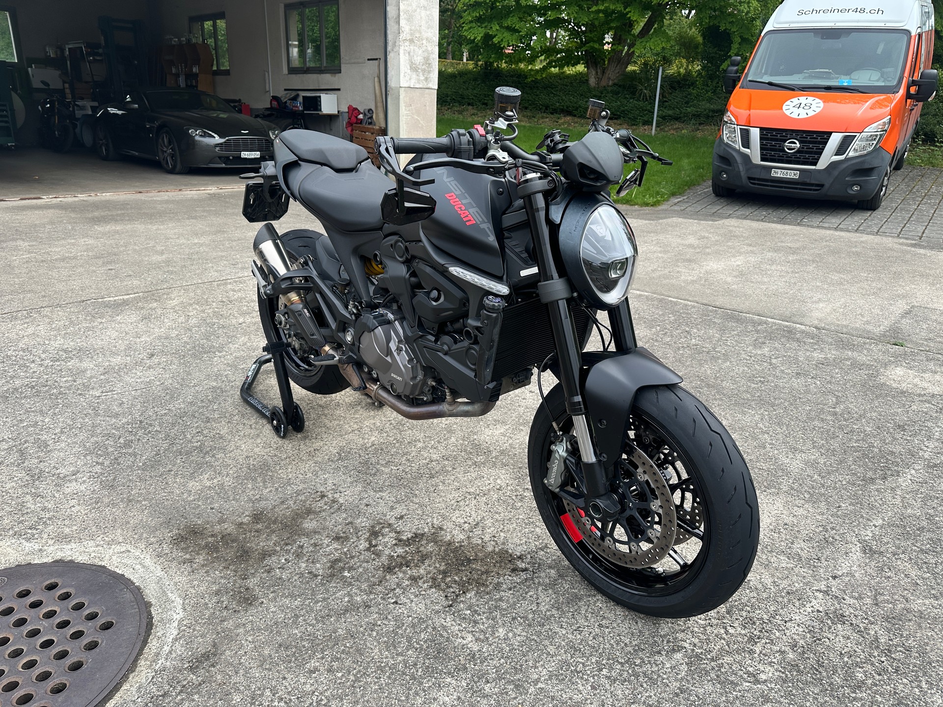 DUCATI Monster + (Drosselbar) Motor 7000Km alt-image-5