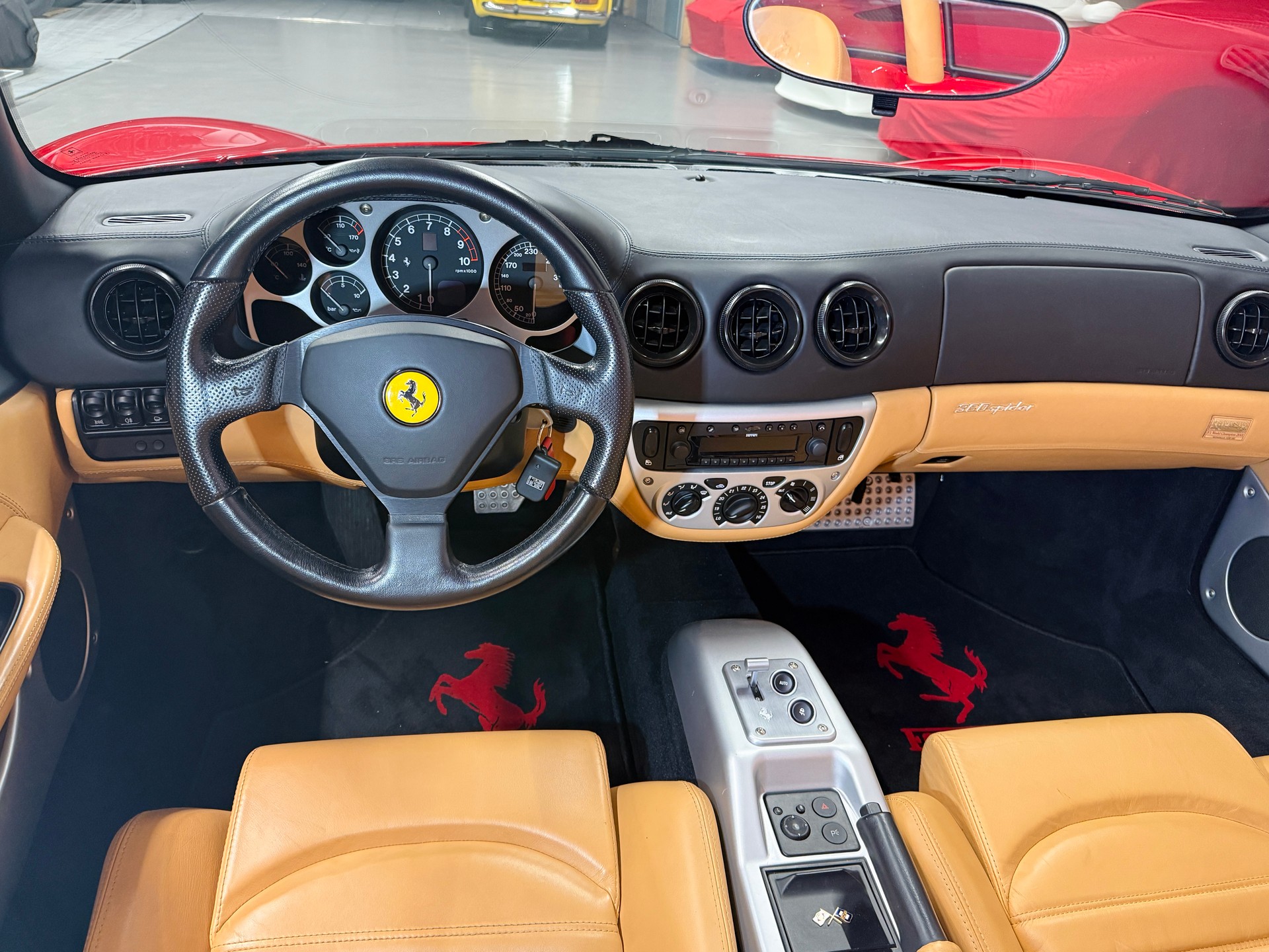 FERRARI F360 Spider F1 „Rosso Corsa“ Challenge Grill & Auspuff-image-6