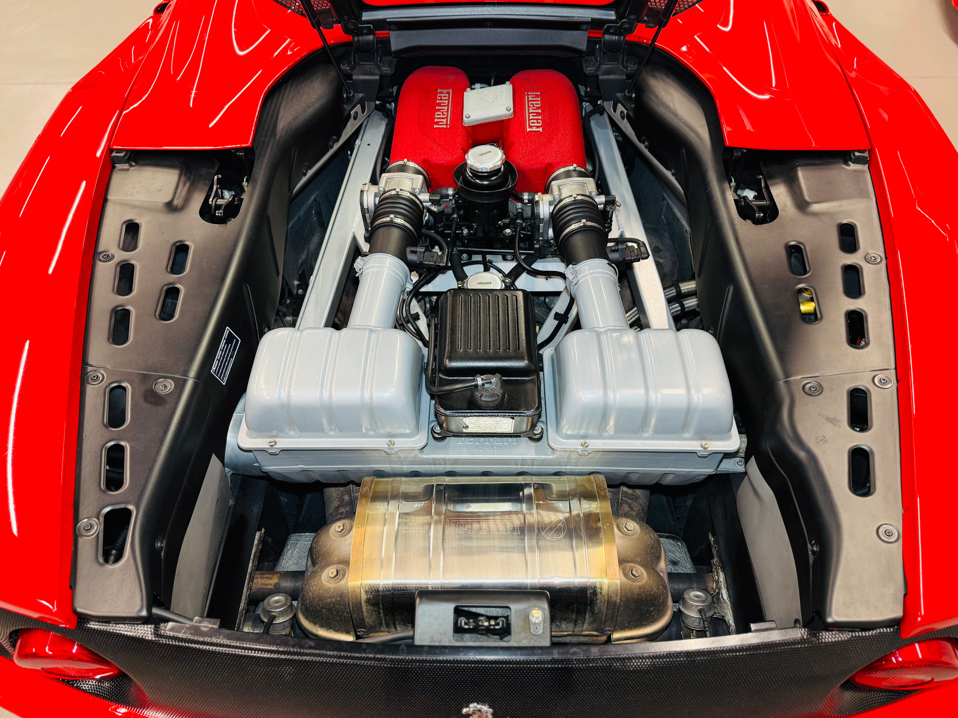 FERRARI F360 Spider F1 „Rosso Corsa“ Challenge Grill & Auspuff-image-10