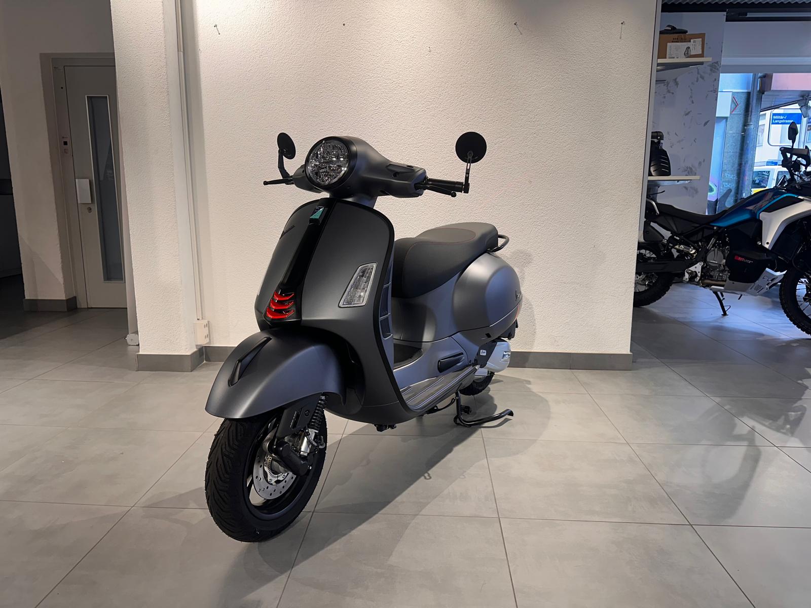 PIAGGIO Vespa GTS 125 Super Sport | Neu | Lenkerendspiegel | Garantie-image-6