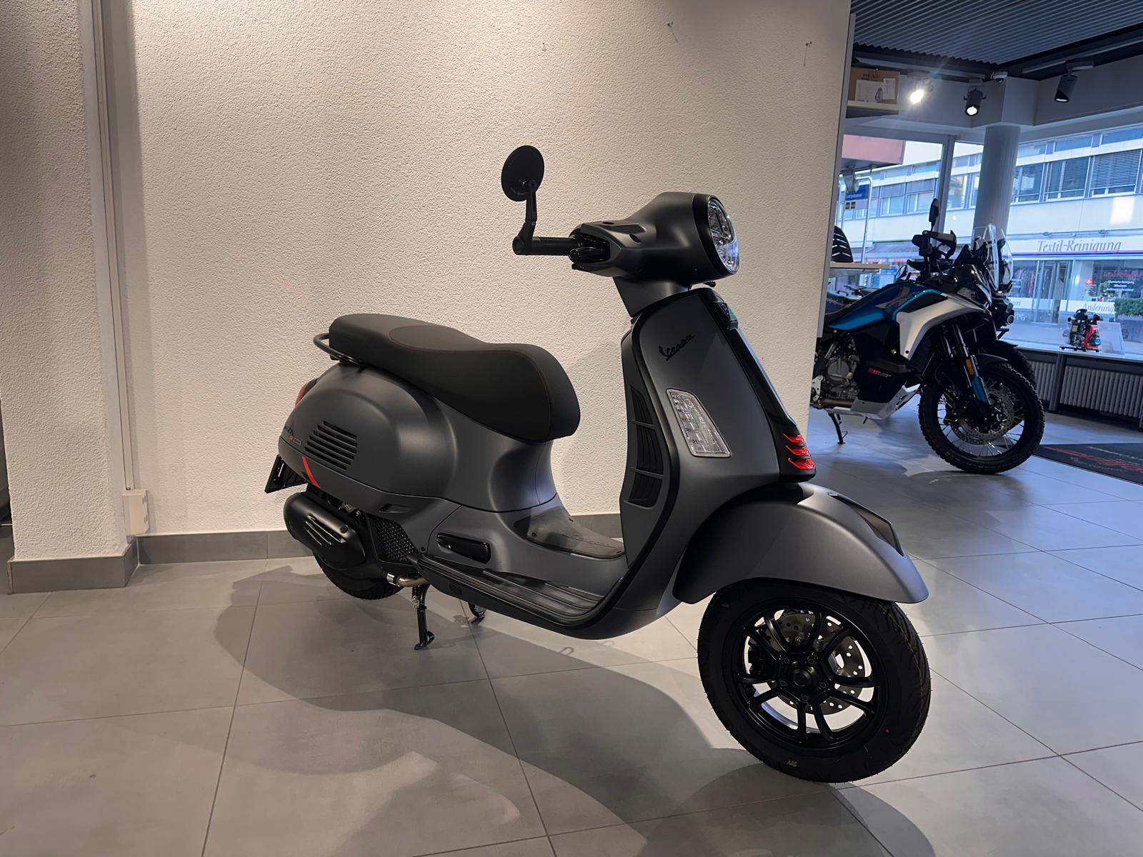 PIAGGIO Vespa GTS 125 Super Sport | Neu | Lenkerendspiegel | Garantie-image-0