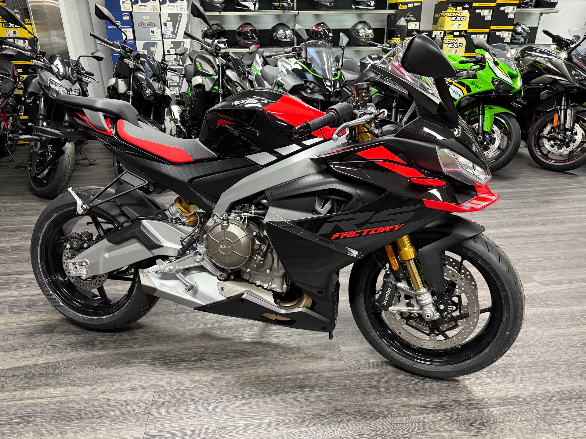 APRILIA RS 660 Factory E5+ 2025 Dark Banshee-image-1