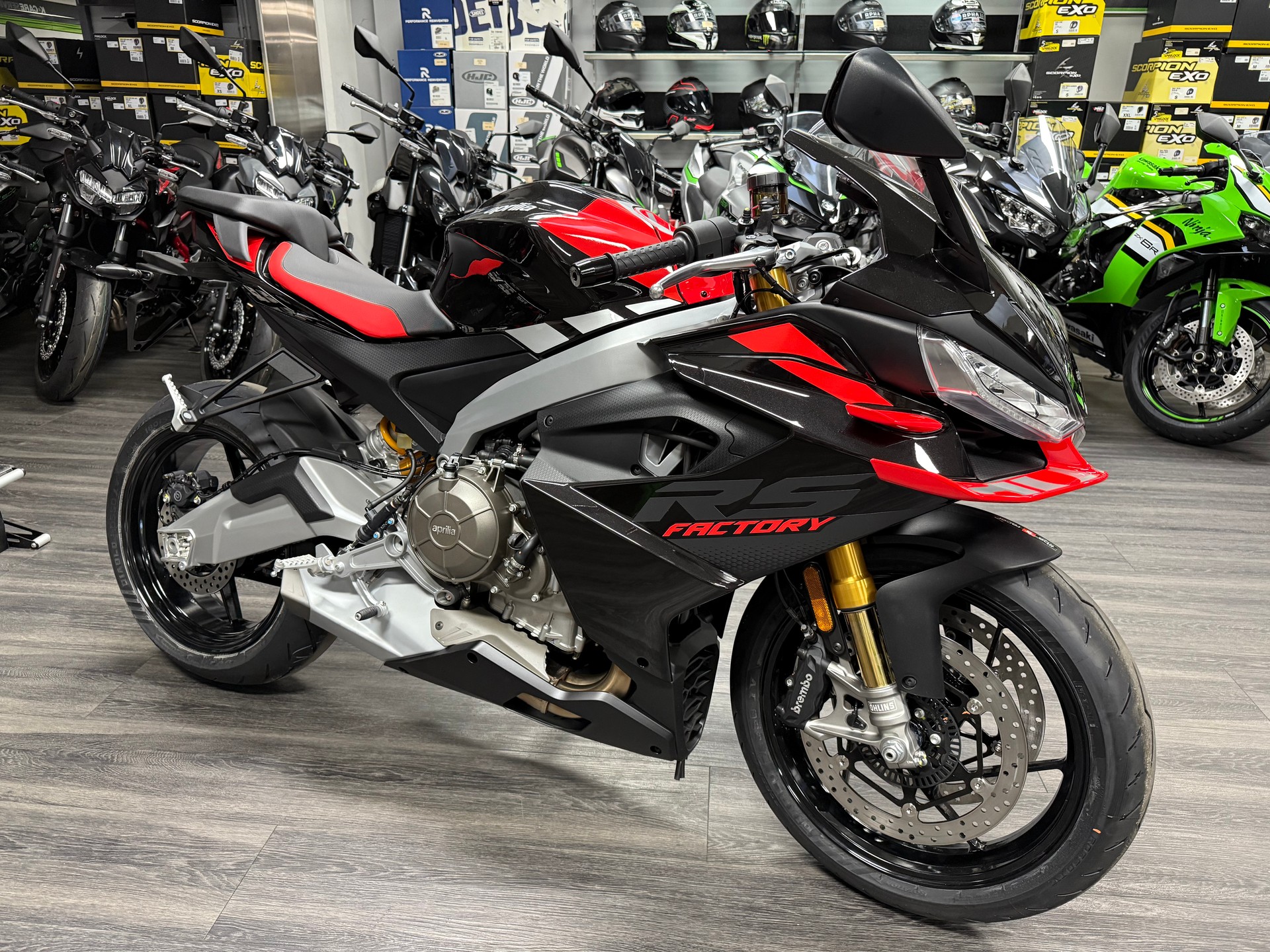 APRILIA RS 660 Factory E5+ 2025 Dark Banshee