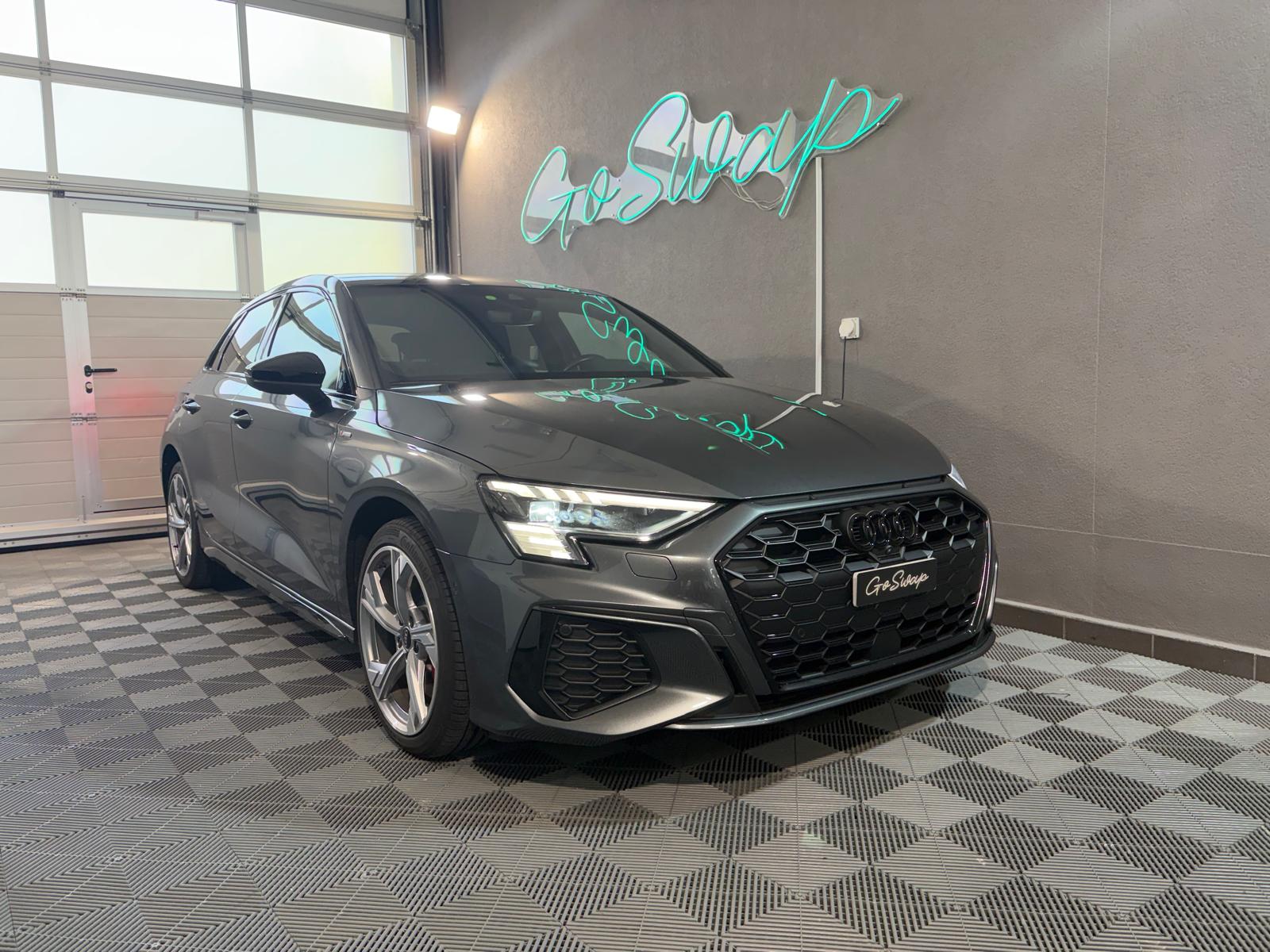 AUDI A3 Sportback 45 TFSI e S line S-tronic - Caméra 360-image-4