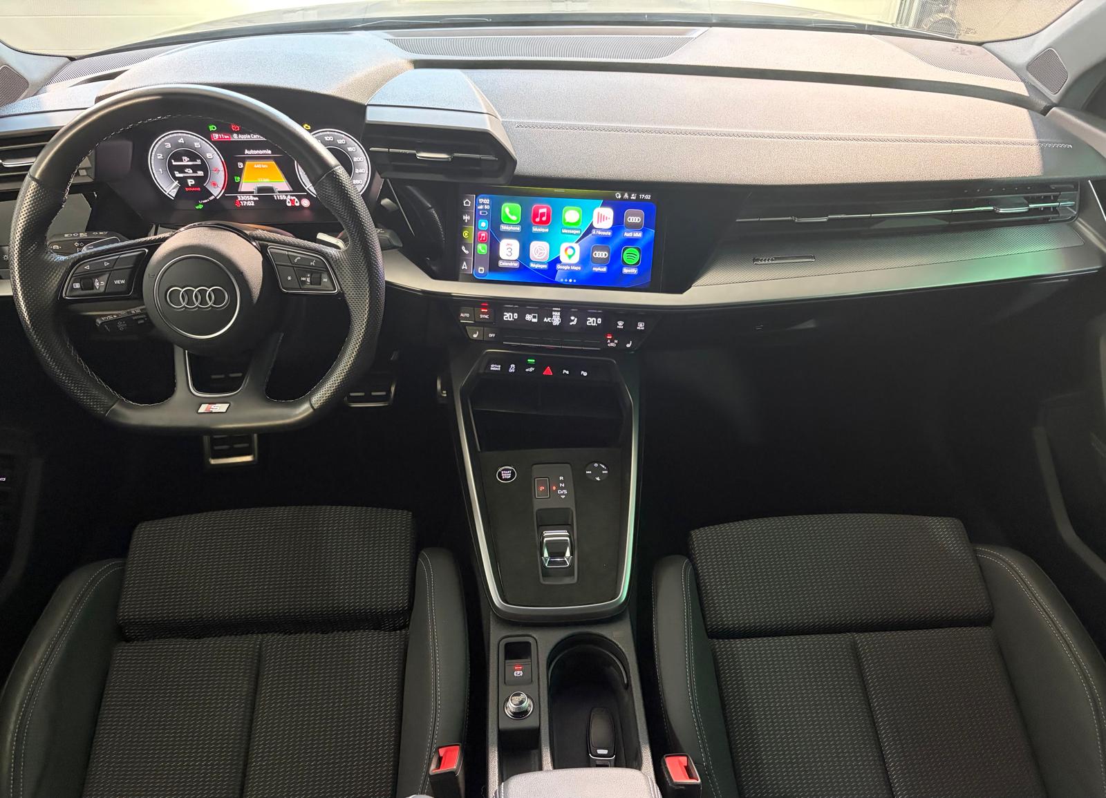AUDI A3 Sportback 45 TFSI e S line S-tronic - Caméra 360-image-16