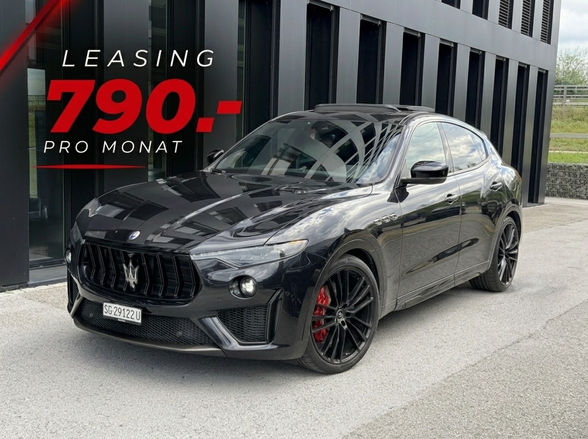MASERATI Levante 3.8 V8 Trofeo ♦️Ferrari V8 Motor*Traumausstattung*1.Hand♦️