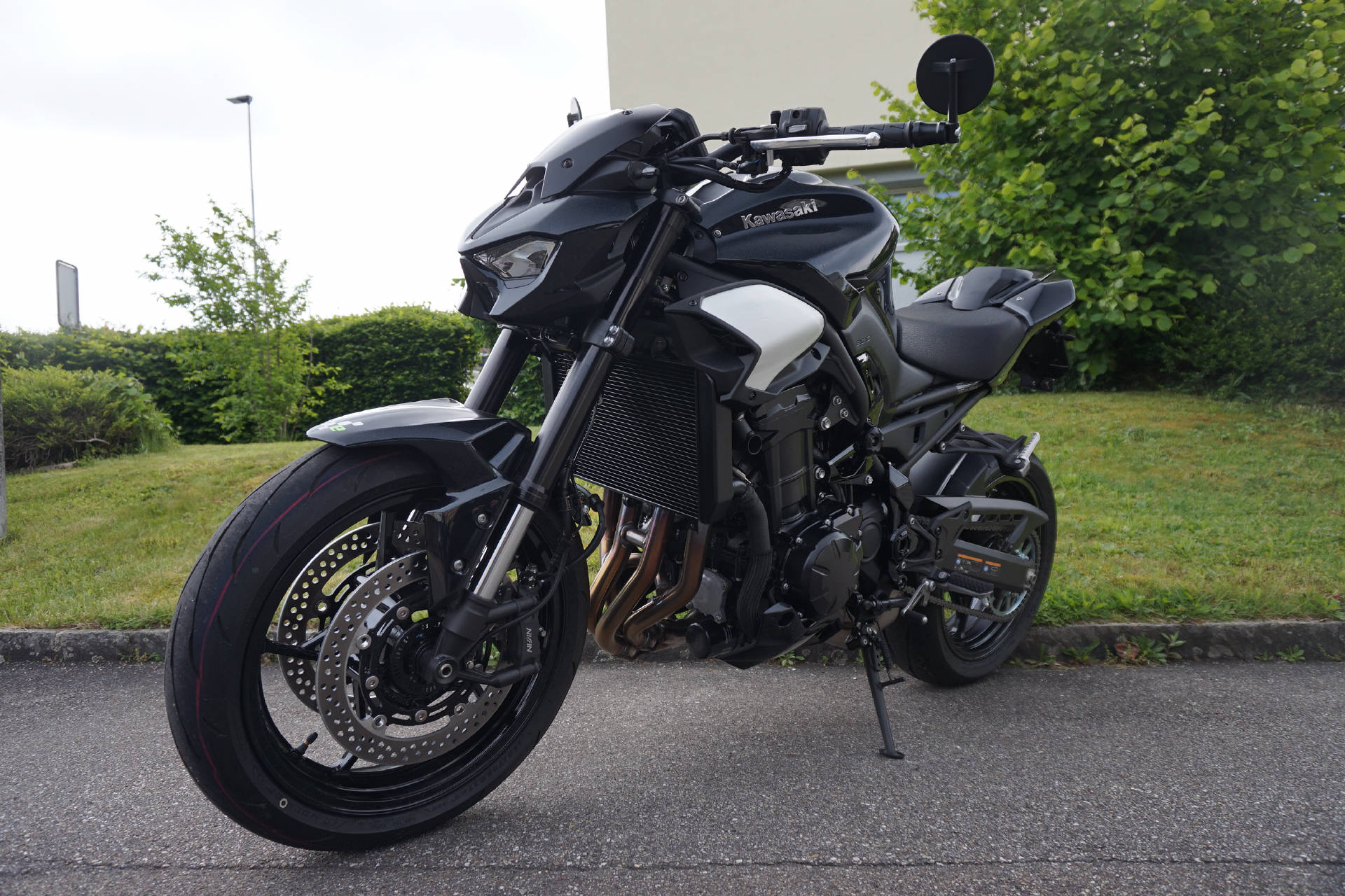 KAWASAKI Z 900 ABS (A2) (35kW) Leovinci LV10 Full Black Edition Auspuff-image-6