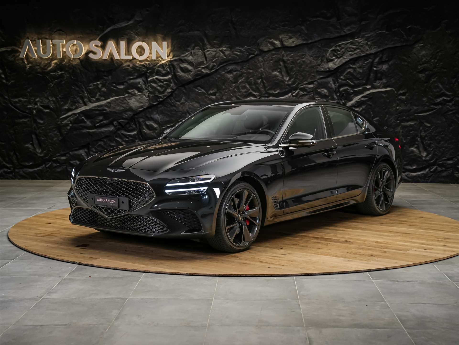 GENESIS G70 2.0 TGDI Sport AT8 AWD *ALL BLACK*Werksgarantie*Lenkradheizung*Sitzbelüftung*Head-Up*-showroom-element-1