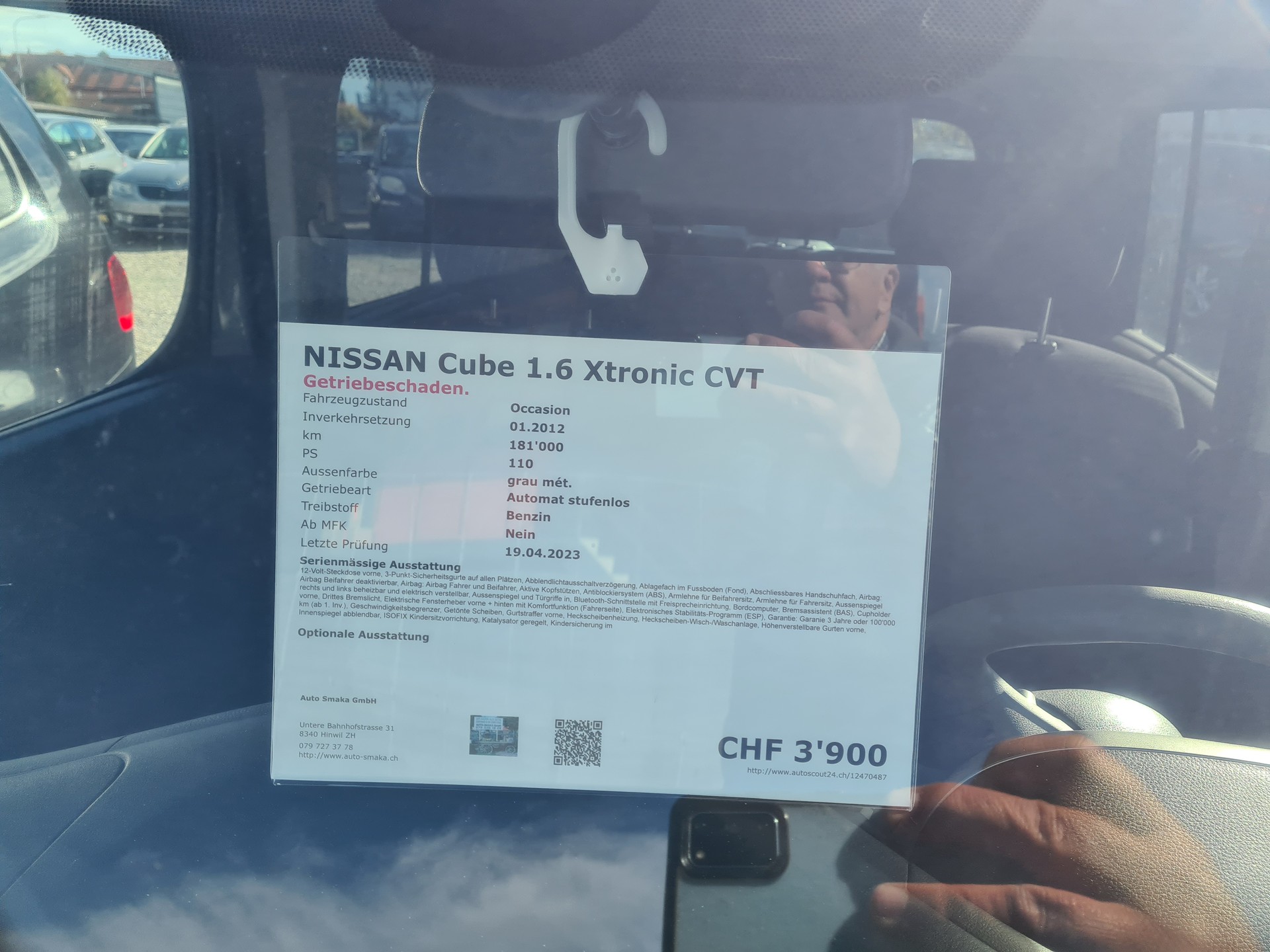 NISSAN Cube 1.6 Xtronic CVT-showroom-element-2