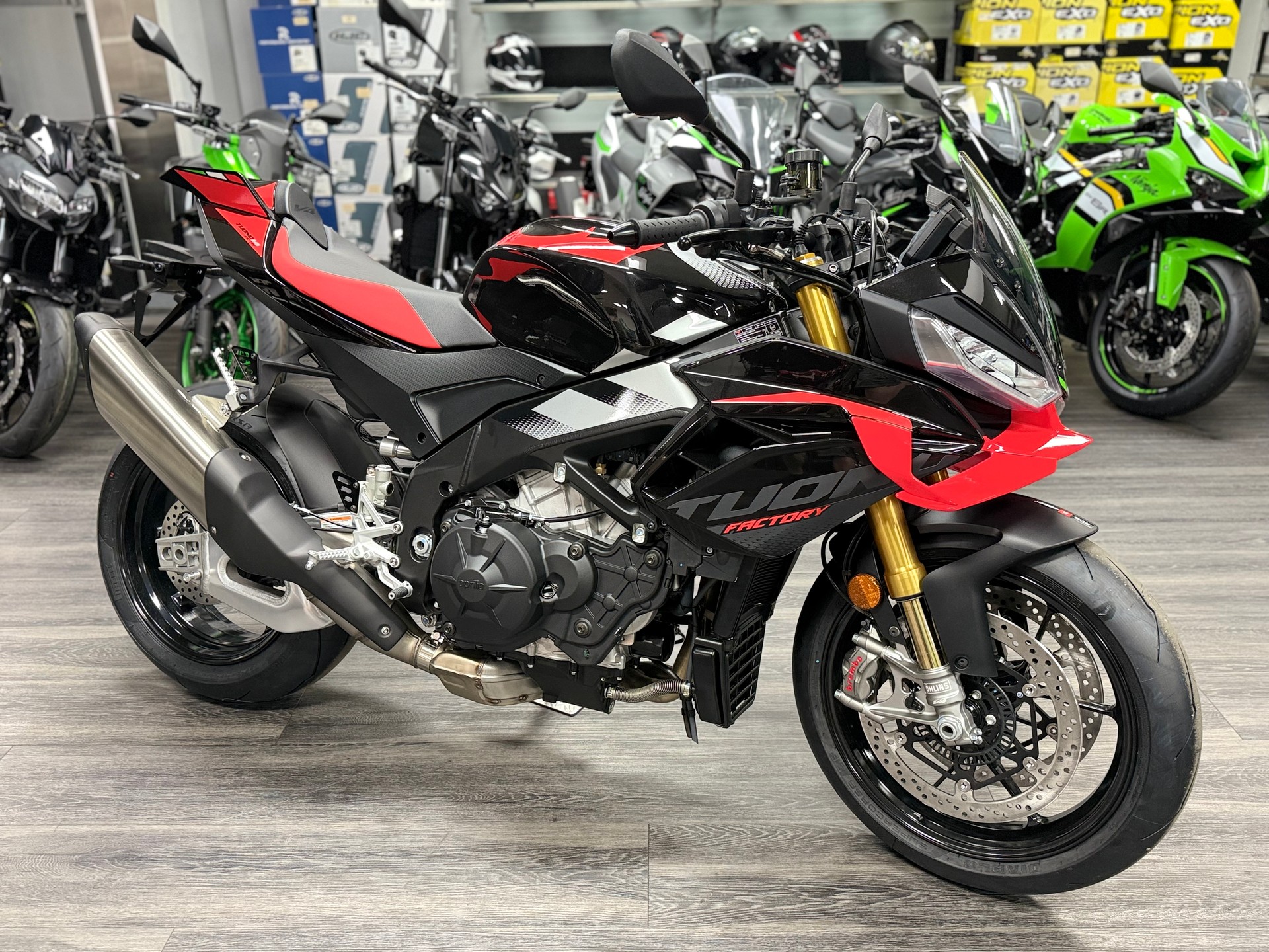 APRILIA Tuono V4 1100 Factory E5+ 2025 Dark Kracken-image-1