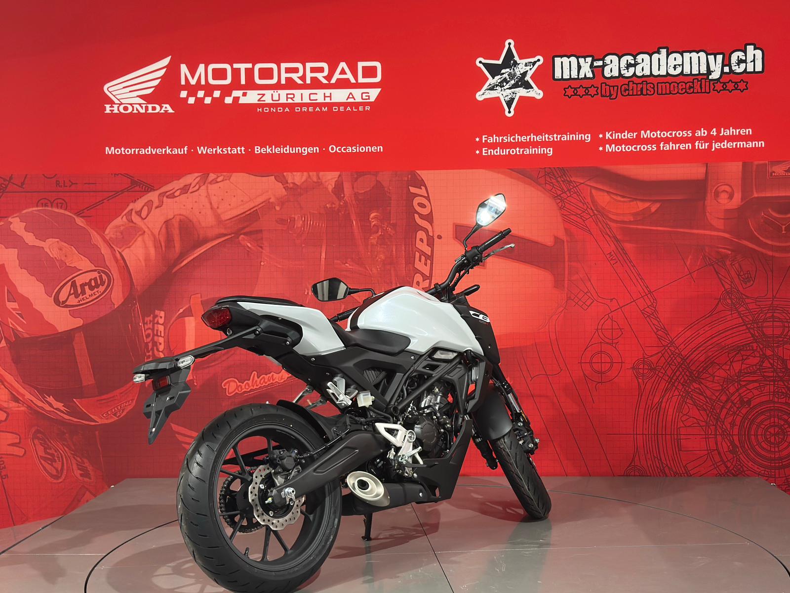 HONDA CB 125 R *Neufahrzeug* *Pearl Cool White*-image-5