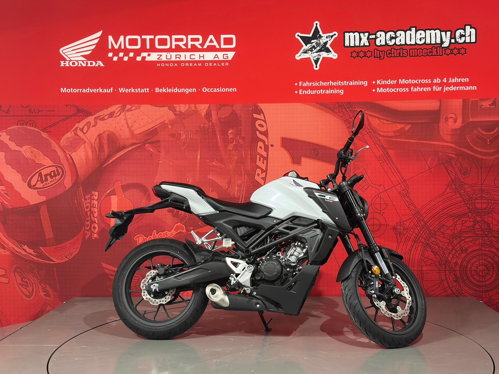 HONDA CB 125 R *Neufahrzeug* *Pearl Cool White*-image-0