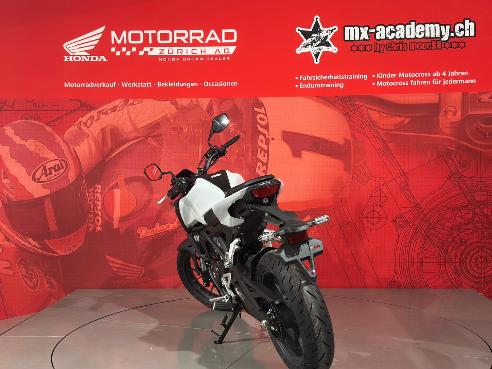 HONDA CB 125 R *Neufahrzeug* *Pearl Cool White*-image-7
