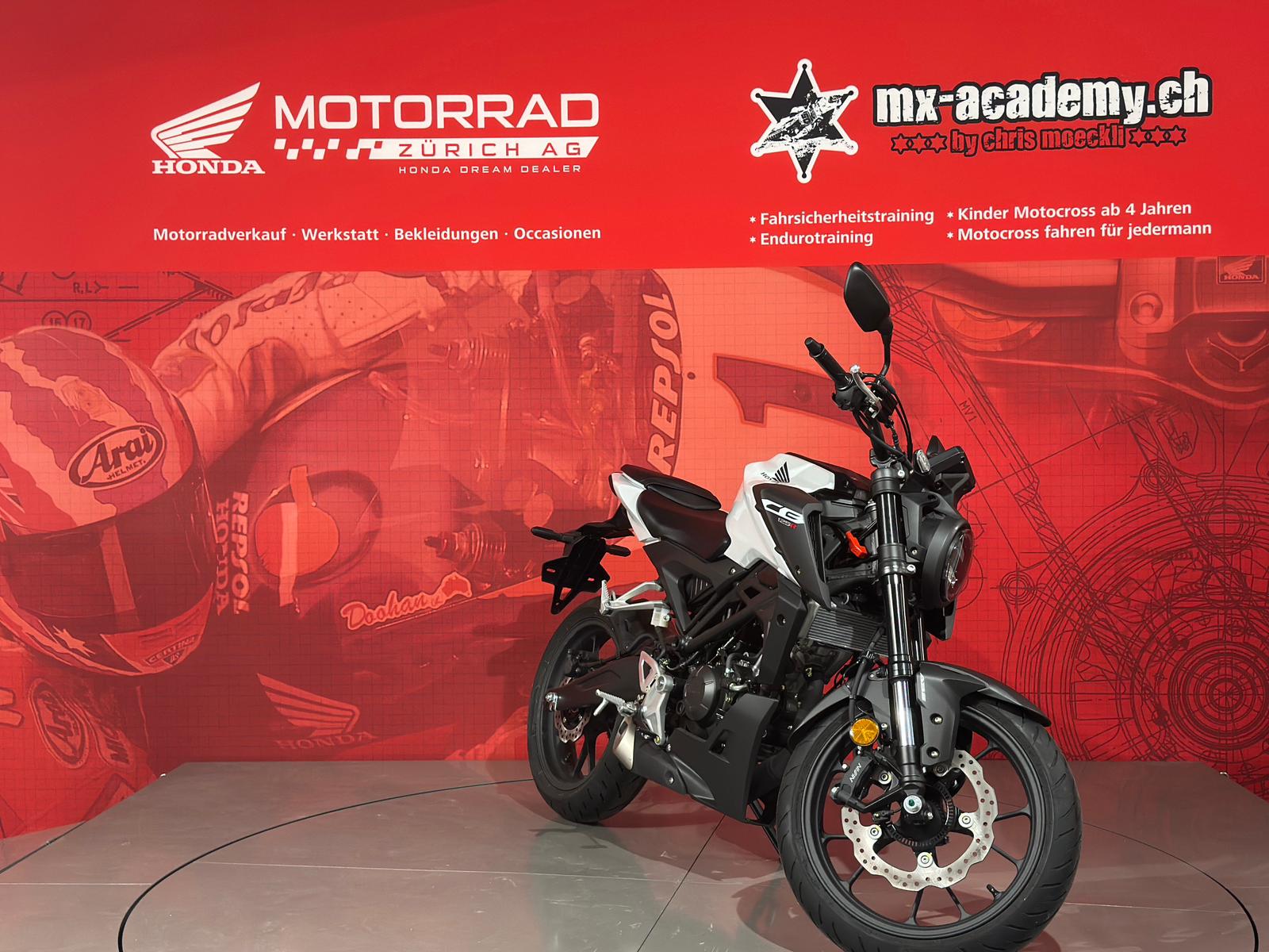 HONDA CB 125 R *Neufahrzeug* *Pearl Cool White*-image-8