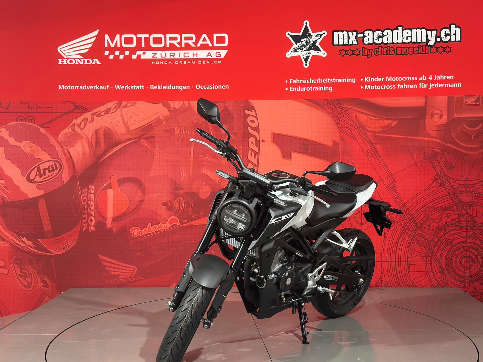 HONDA CB 125 R *Neufahrzeug* *Pearl Cool White*-image-3