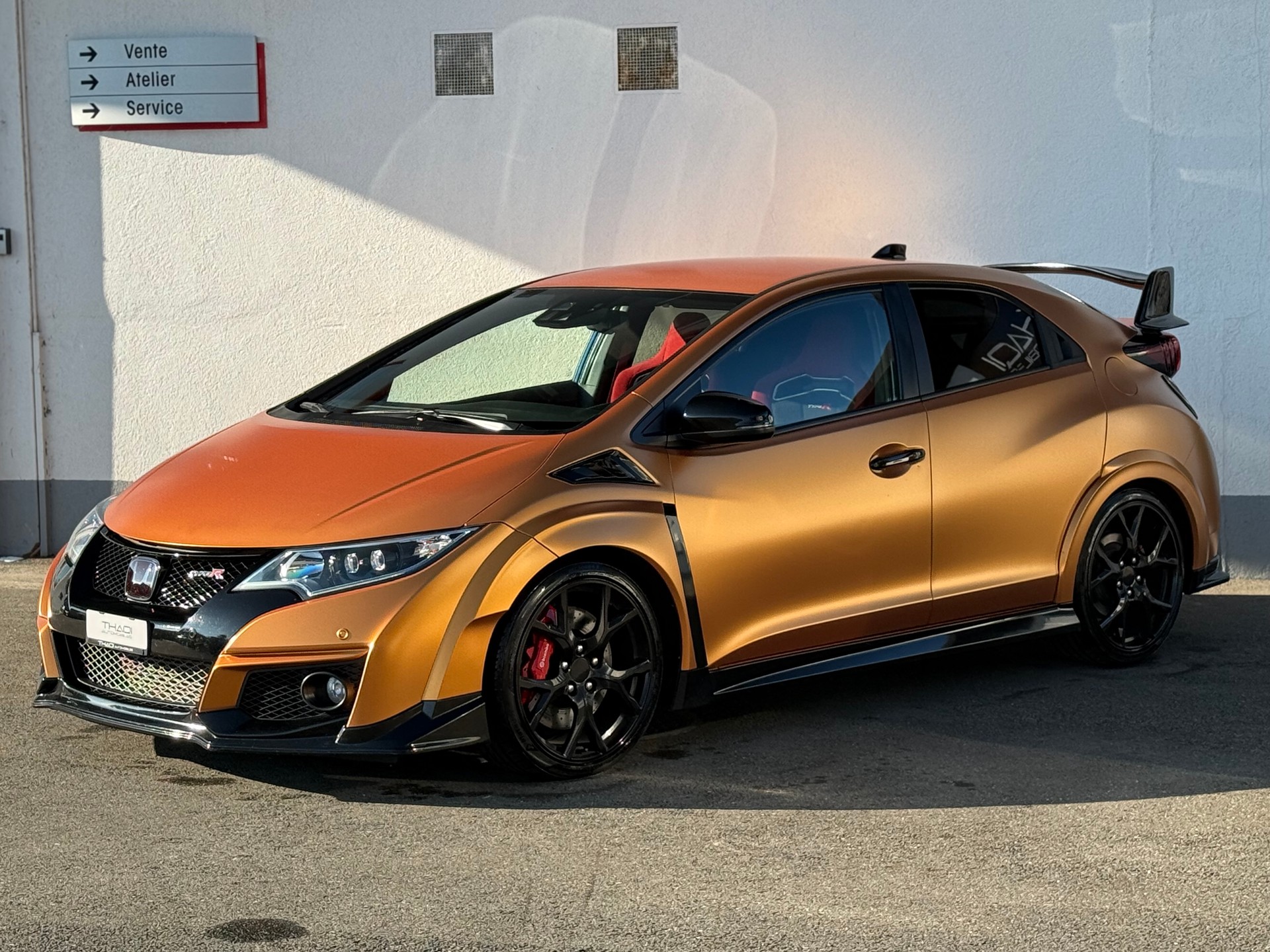 HONDA Civic 2.0 i-VTEC Type R COVERING ORIGINAL COLOR BLUE-showroom-element-2