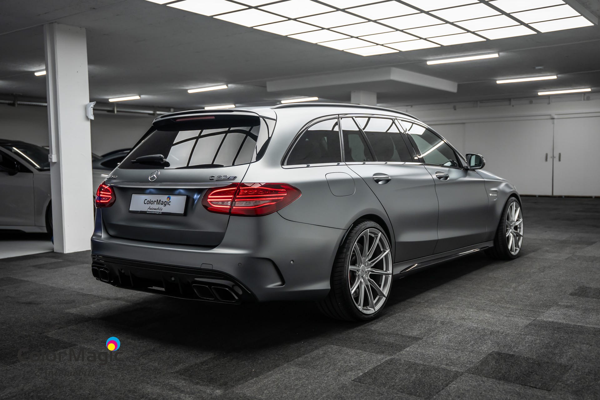 MERCEDES-BENZ * C 63 S AMG T * GRAU MATT * 20 ZOLL SOMMERRAD * 19 ZOLL WINTERRAD * FRISCH AB SERVICE & MFK * LEASING AB 464.- *-image-5