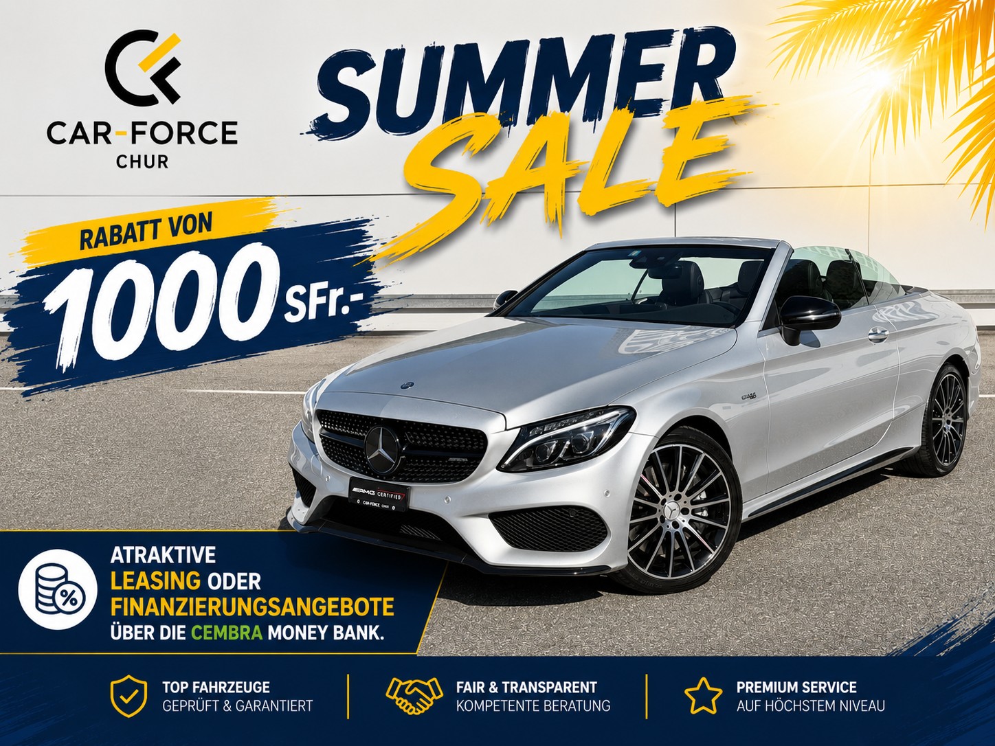 MERCEDES-BENZ C 43 Cabriolet AMG 4Matic 9G-Tronic