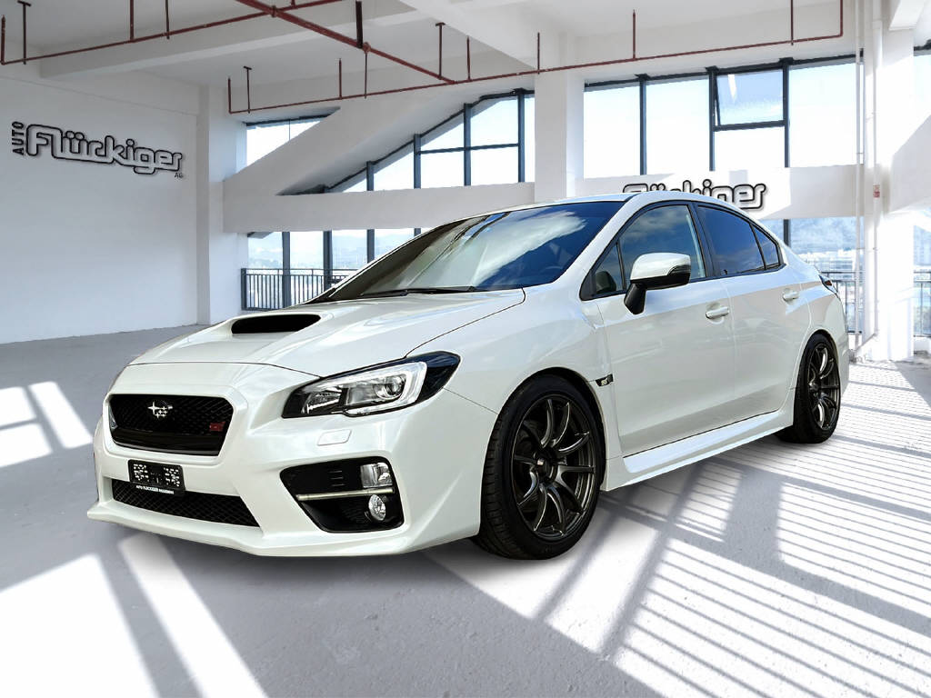 SUBARU WRX STI 2.5 T Sport white@black special-showroom-element-2