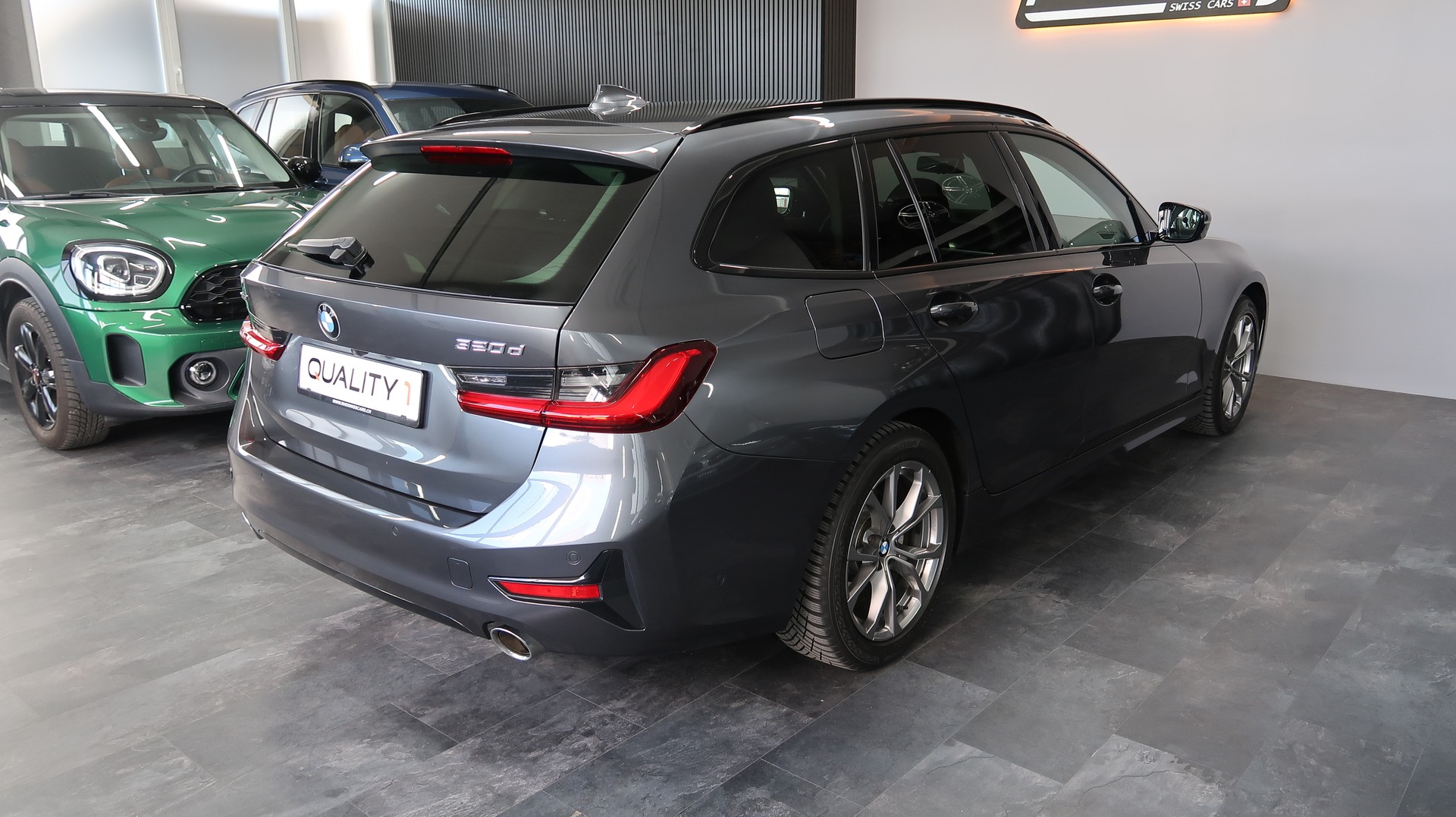 BMW 320d xDrive 48V Touring Sport Line / MFK / CH / GARANTIE-image-9