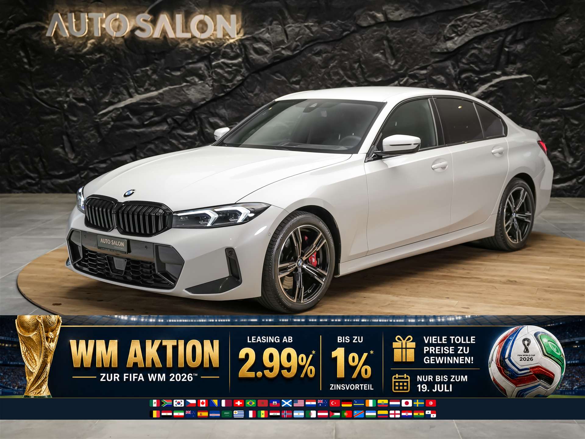 BMW 330i xDrive Steptronic M Sport Pro *Werksgarantie*Abstandsregler*Head Up Display*