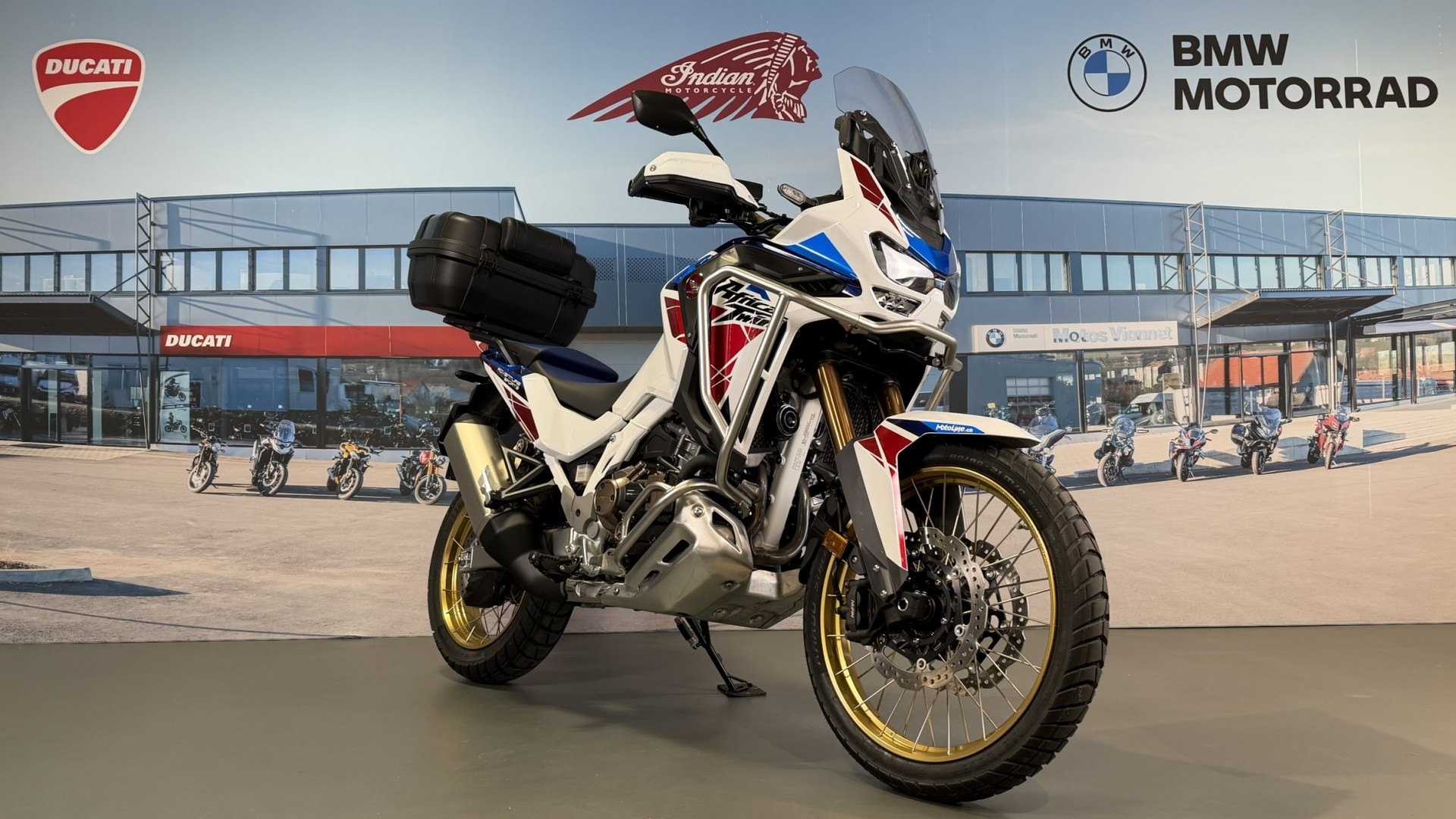 HONDA CRF 1100 L Africa Twin Adventure Sports DCT Tricol rabaissée