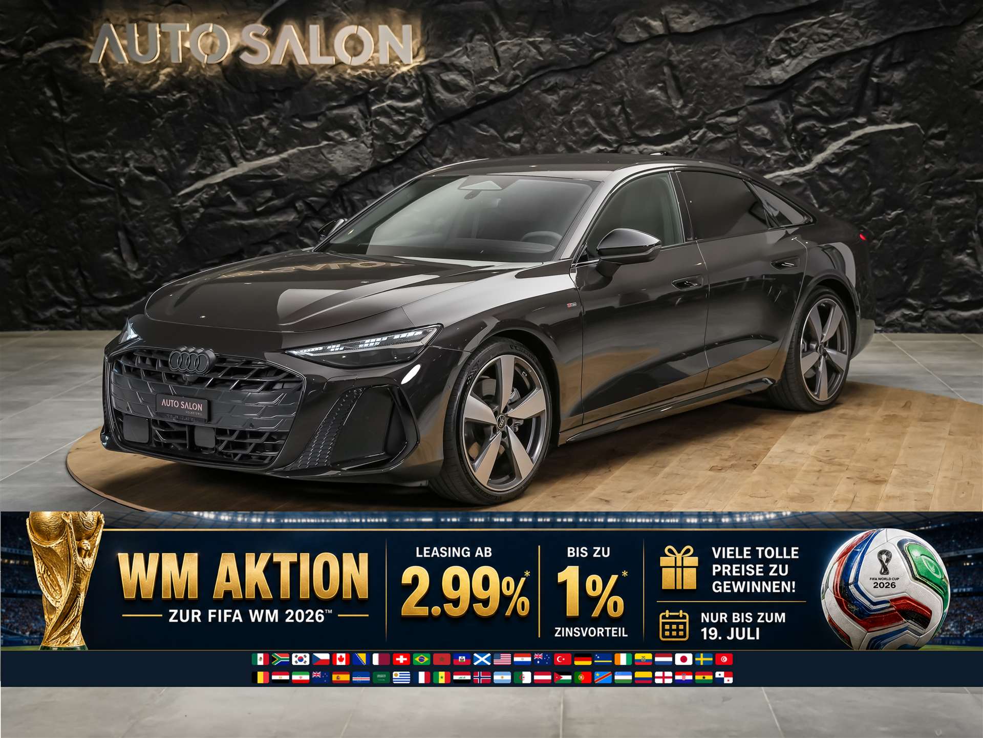 AUDI A6 Limousine TDI quattro S tronic *EDITION ONE*Werksgarantie*360° Kamera*Abstandsregler*