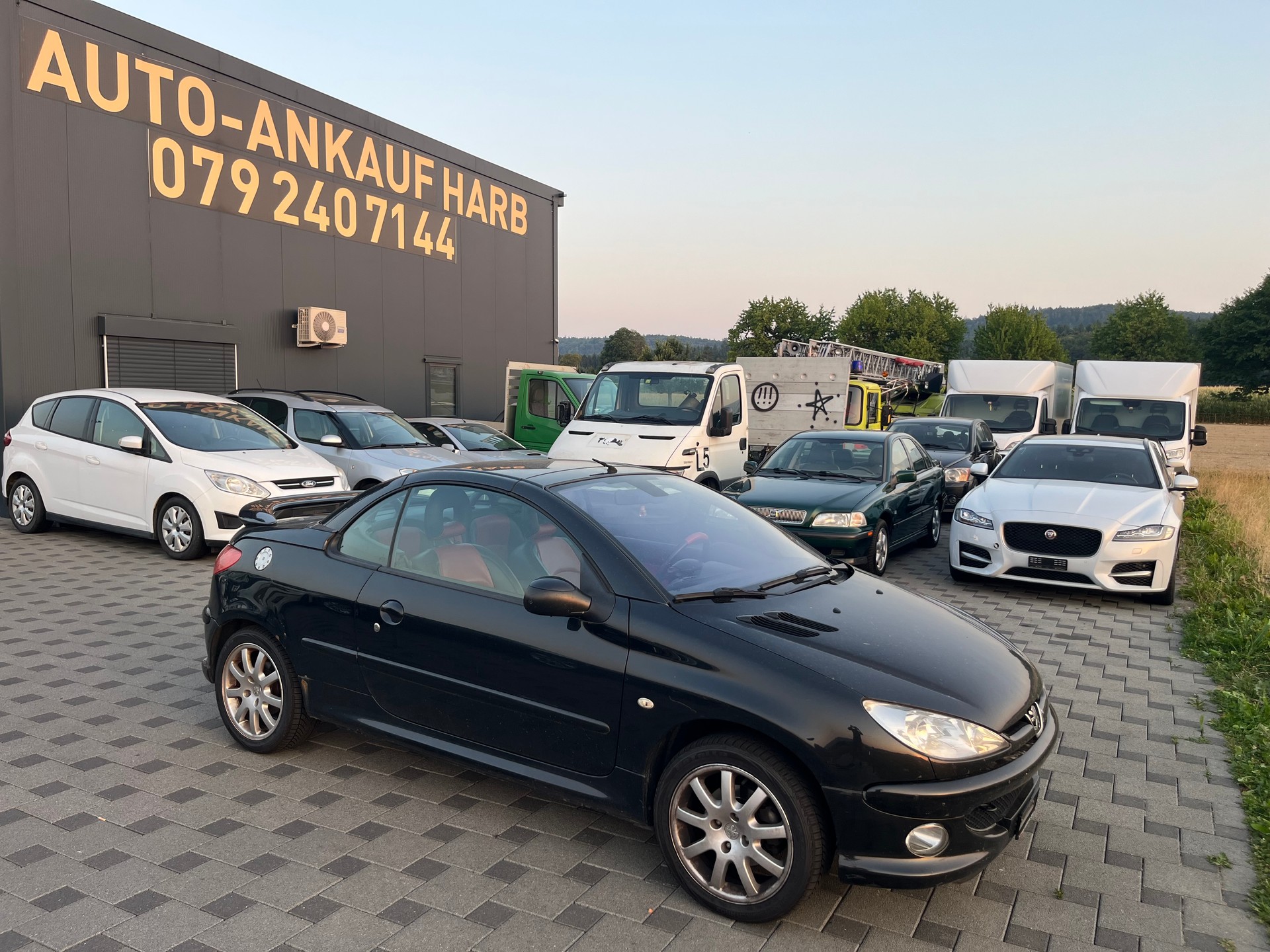 PEUGEOT 206 CC 2.0 16V Black & Silver Edition