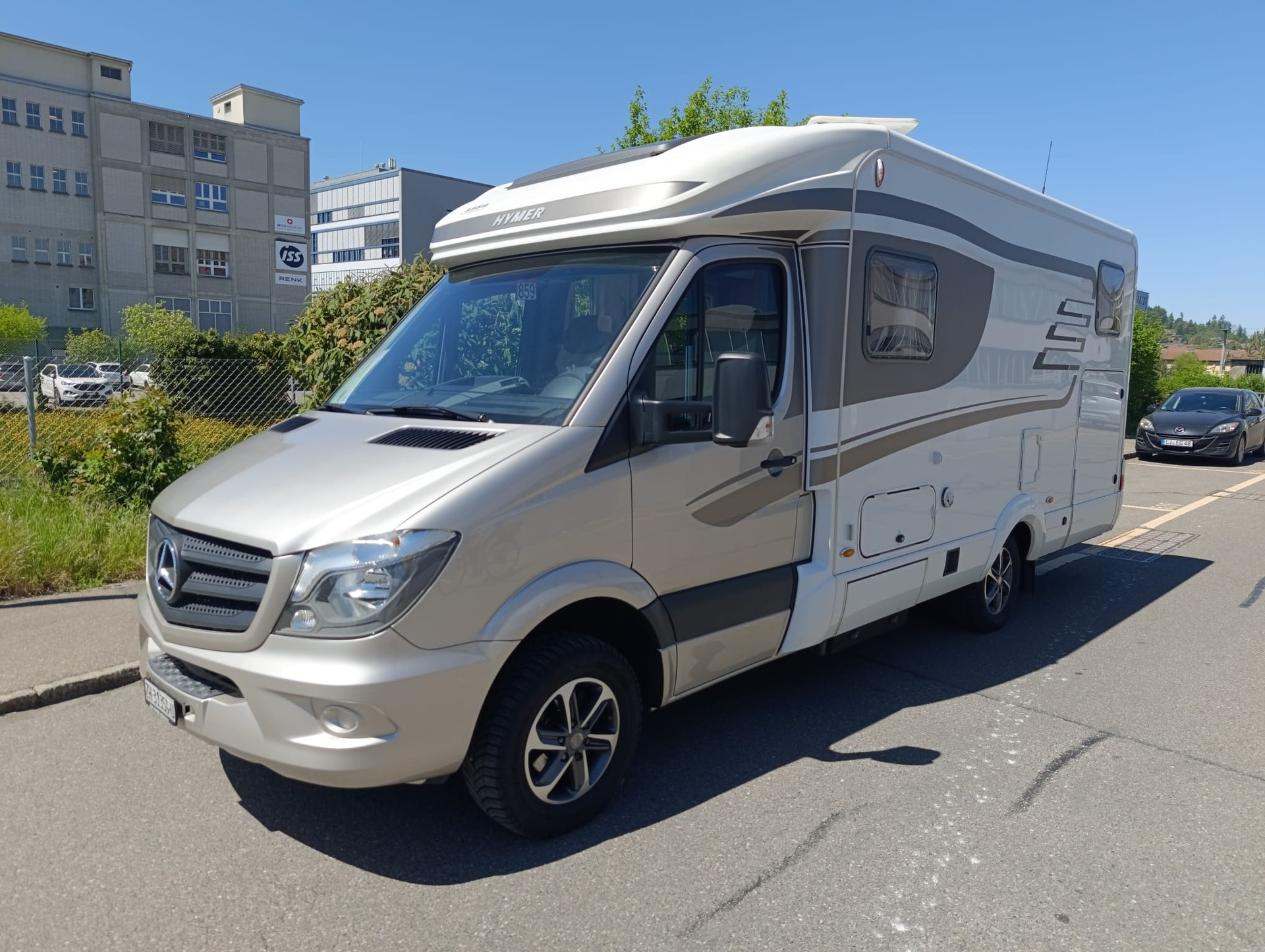 HYMER ML-T 580***Das Beste oder nichts*** Gipfeltreffen zwei Premium Marken****Automat*MaxFan Delux Ventilator*2x 210Ah Lithium*