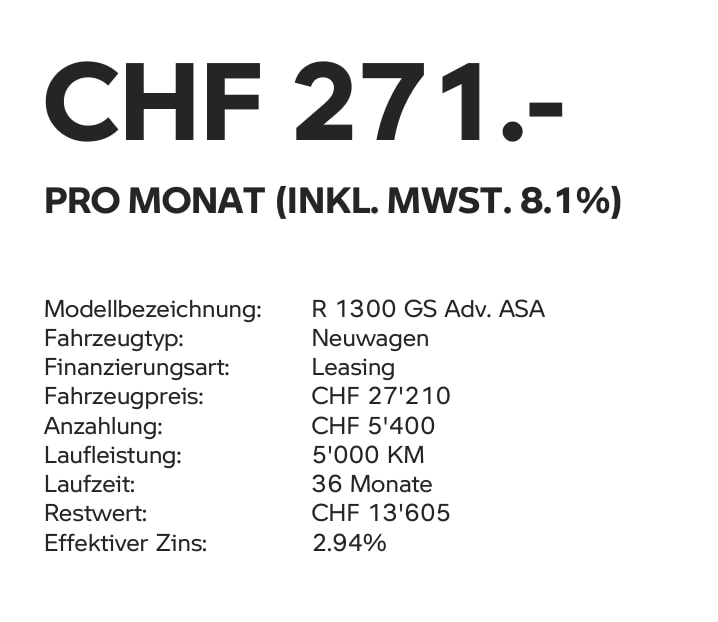 BMW R 1300 GS Adventure ASA - mit 2.94%-Leasing ab 271-/Monat möglich*-image-11