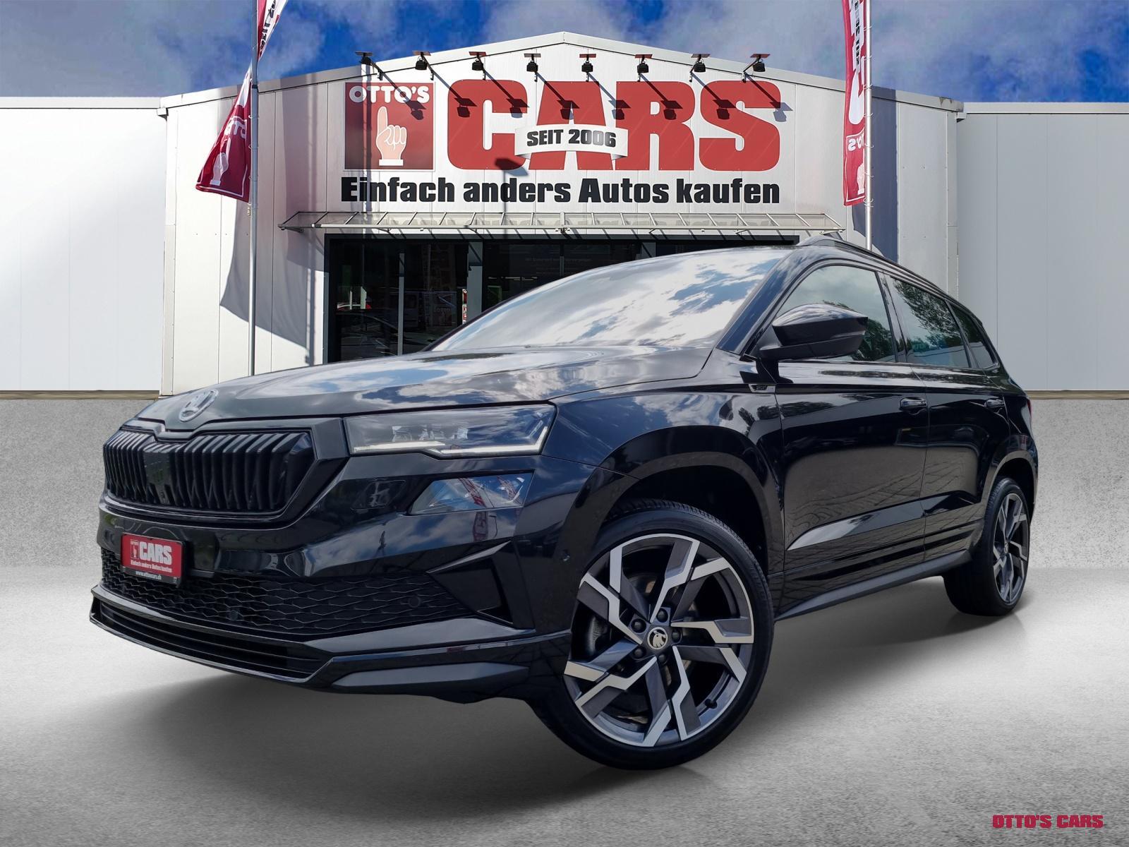 SKODA Karoq 2.0 TSI SportLine 4x4 DSG *Anhängevorrichtung*Panoramadach*Spurhalte*Totwinkel* 2026