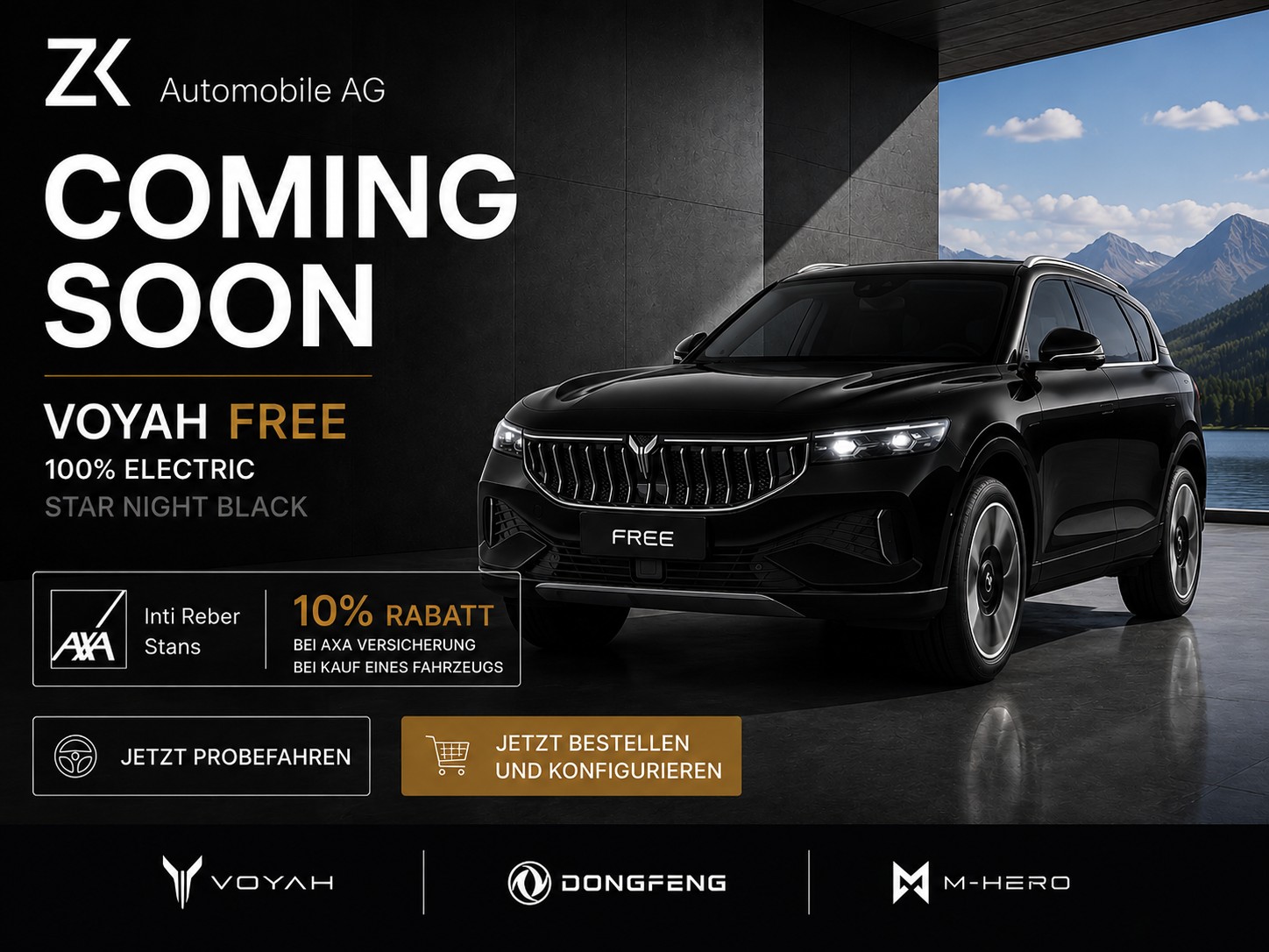 VOYAH VOYAH Voyah Free 4WD 106 kWh 489PS Star Night Black