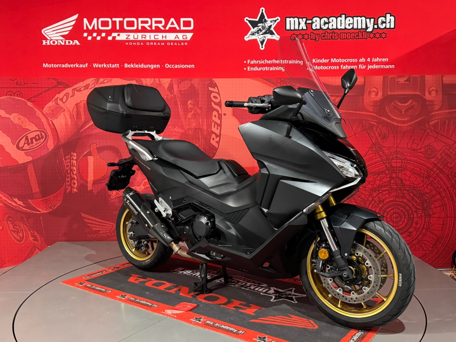 HONDA *NSS750** Topcase * Akrapovic* Nur 8800km*-image-7
