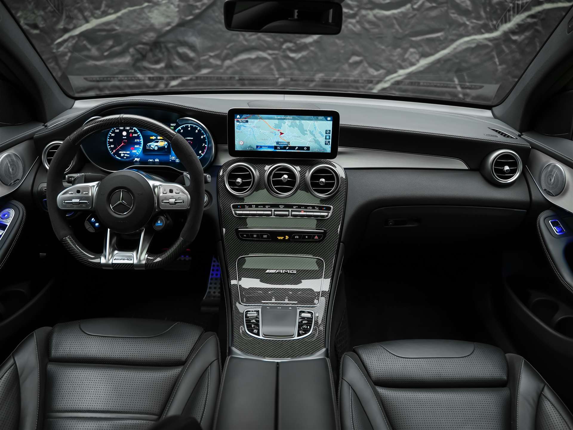 MERCEDES-BENZ GLC Coupé 63 S AMG 4Matic 9G-Tronic *Panorama*Sitzlüftung*Head up Display*-image-20