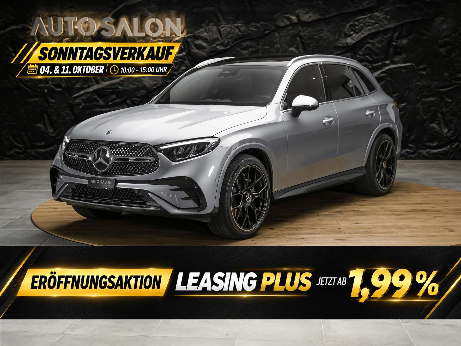 MERCEDES-BENZ GLC 200 4Matic AMG Line 9G-Tronic *21" Felgen*Panorama*AHK*