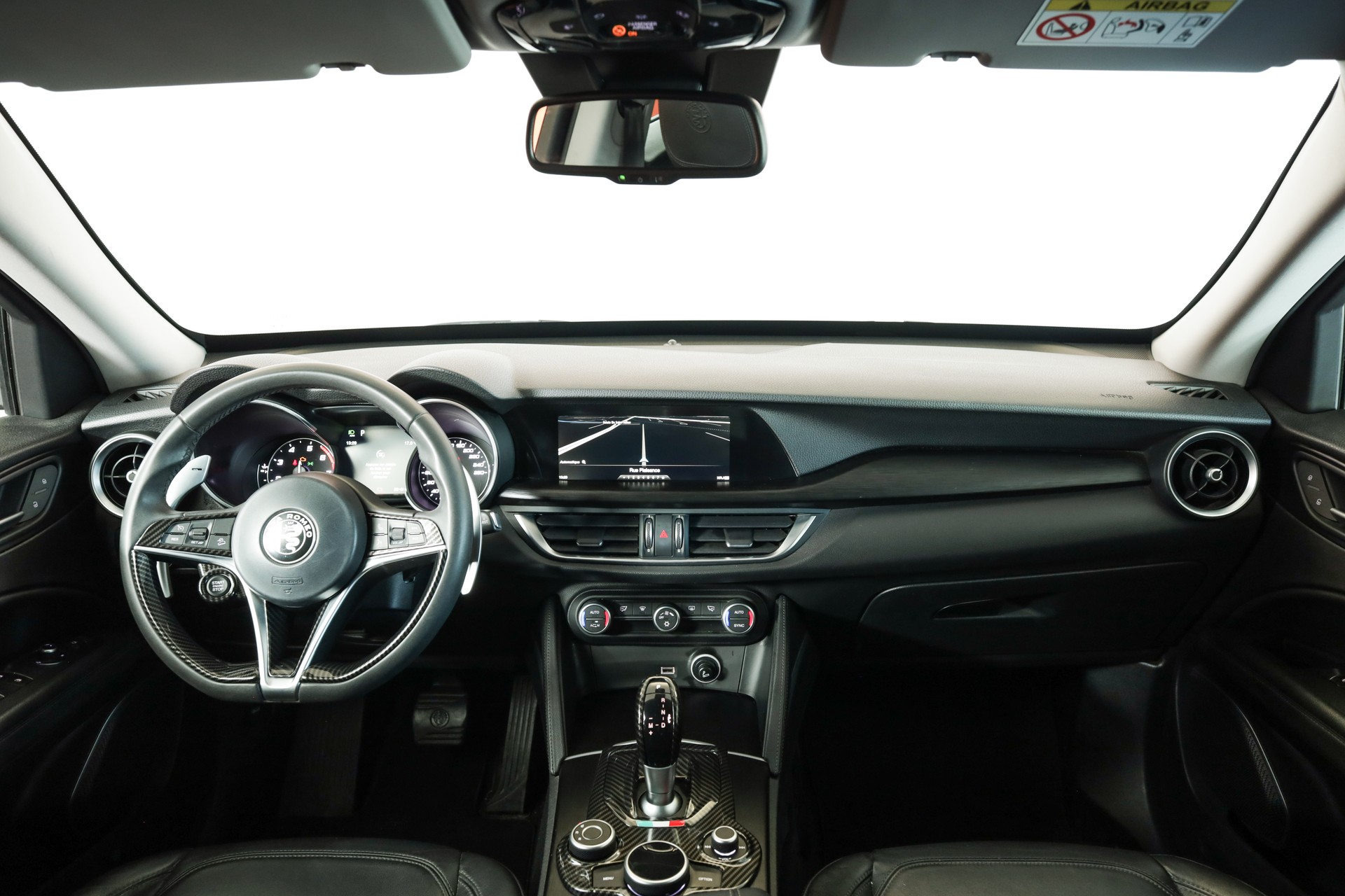 ALFA ROMEO Stelvio 2.0 Super Q4 Automatic Gris Vesuvio / Pack Driver Plus / Sièges électriques-image-9