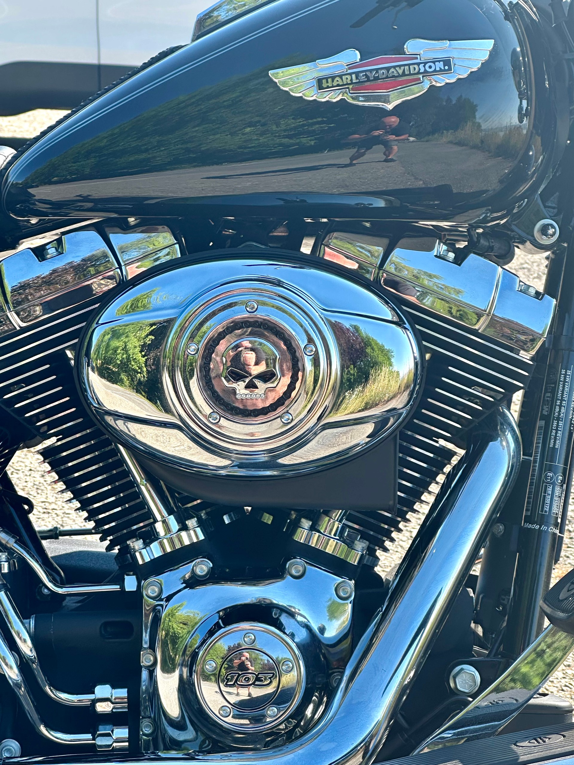 HARLEY-DAVIDSON FLSTN Softail Deluxe ABS-image-4