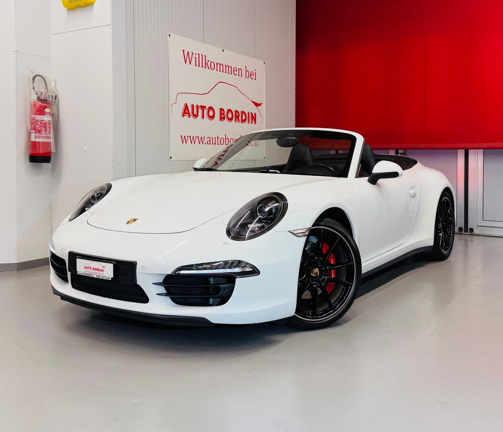 PORSCHE 911 991 MK1 Cabrio Carrera 4S PDK „Carraraweiss“