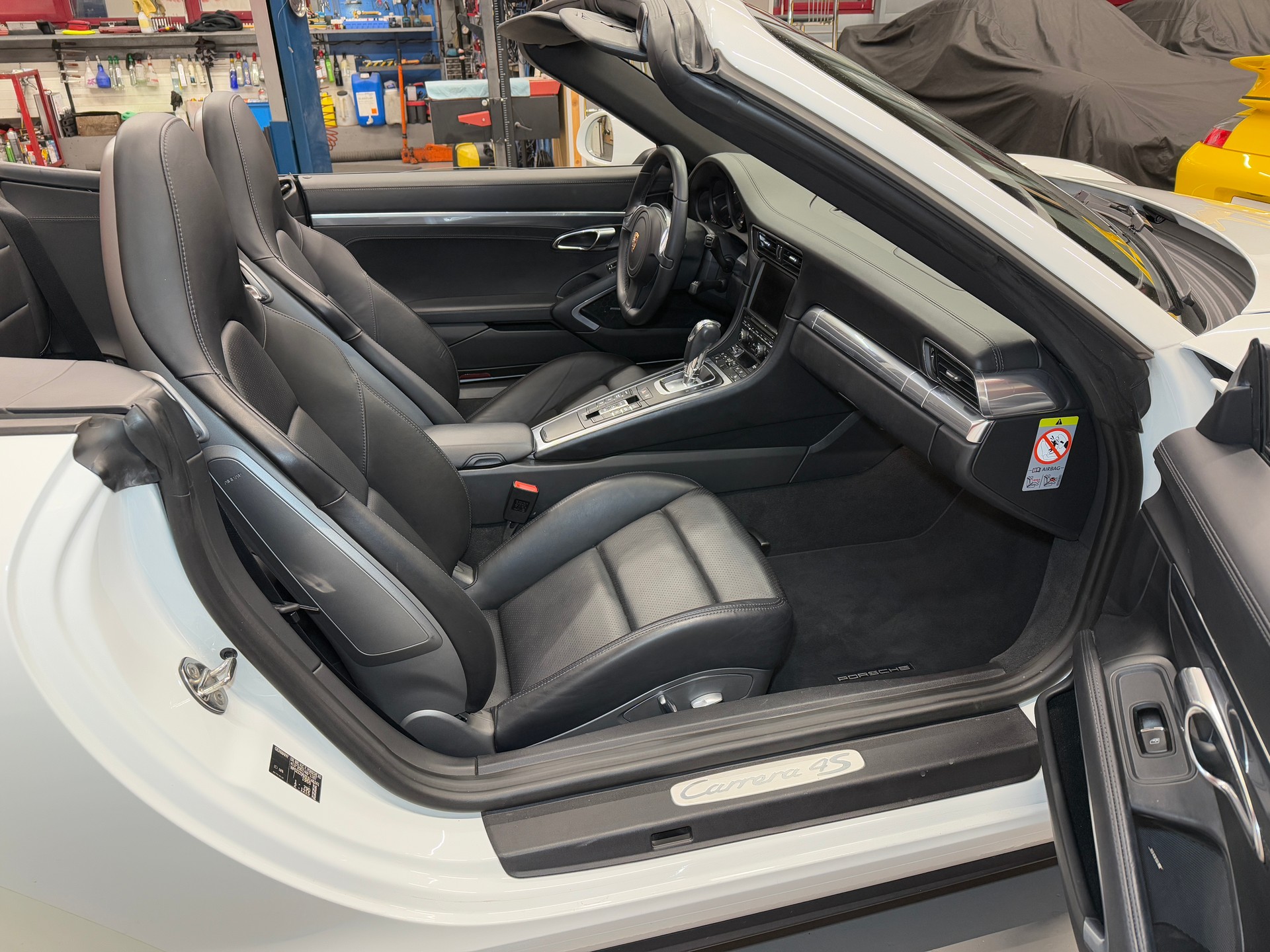 PORSCHE 911 991 MK1 Cabrio Carrera 4S PDK „Carraraweiss“-image-12