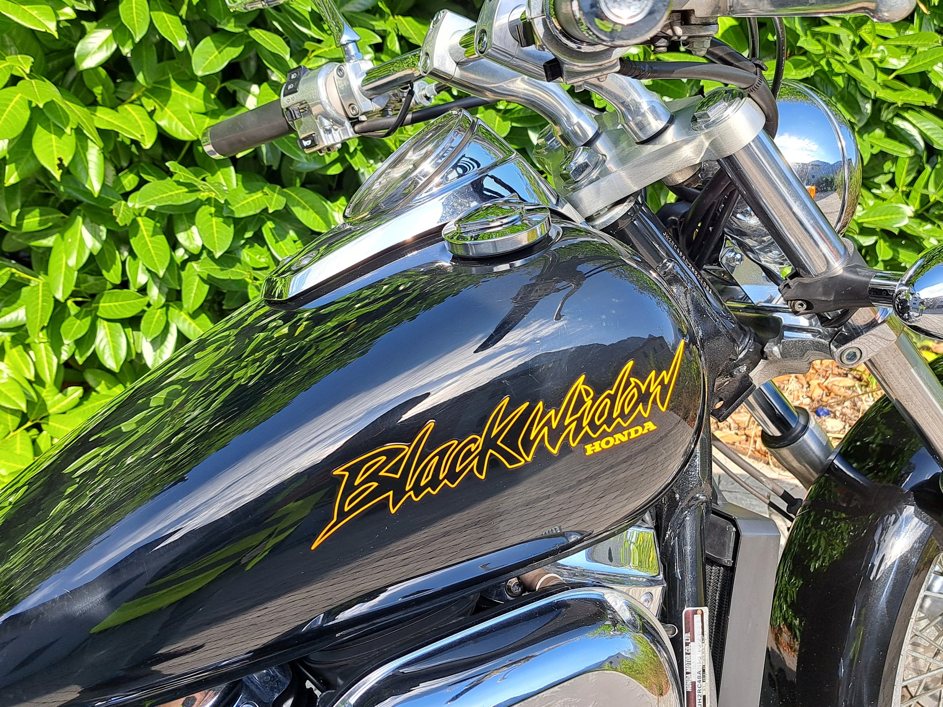 HONDA VT 750 DC Black Widow-image-1