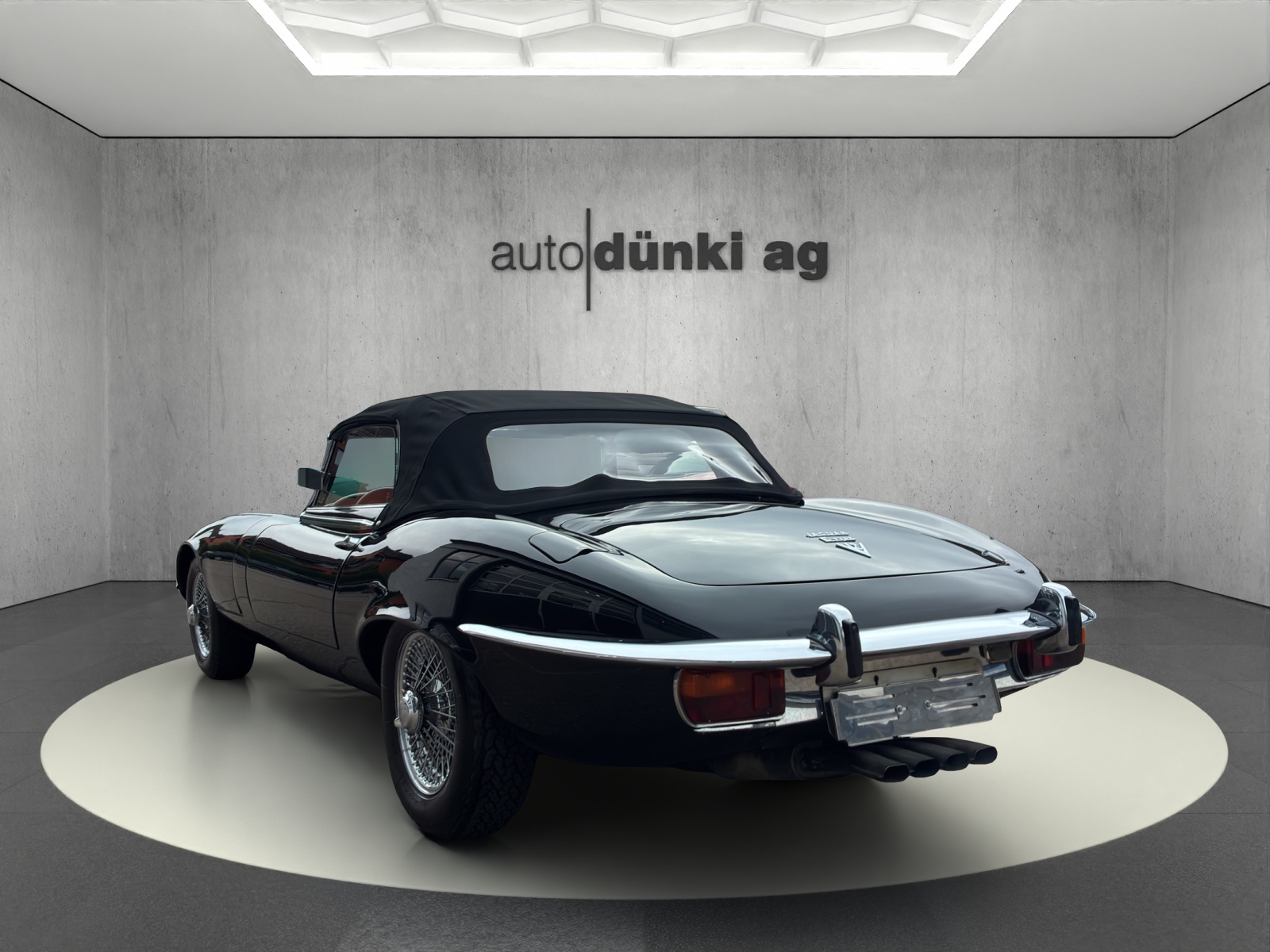 JAGUAR V12 Serie III Cabrio-showroom-element-1