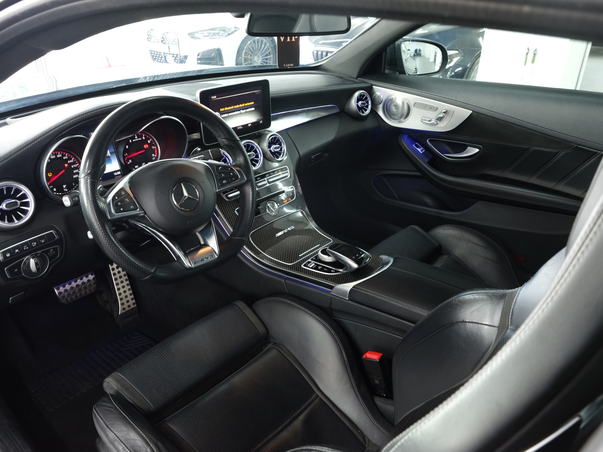 MERCEDES-BENZ C 63 S AMG Edition 1 Speedshift *Burmester* *Head up Display* *Sportsitze*-image-11