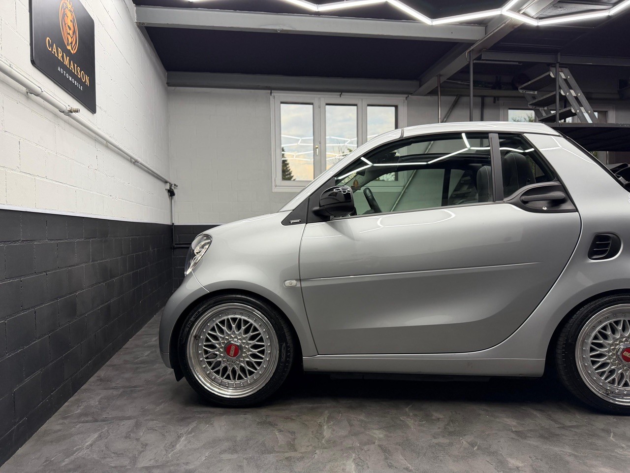SMART fortwo twinmatic | 90 PS | Brabus Heckleuchten | Evil eyes Limitiert | BBS Wheels | H&R Federn-image-10