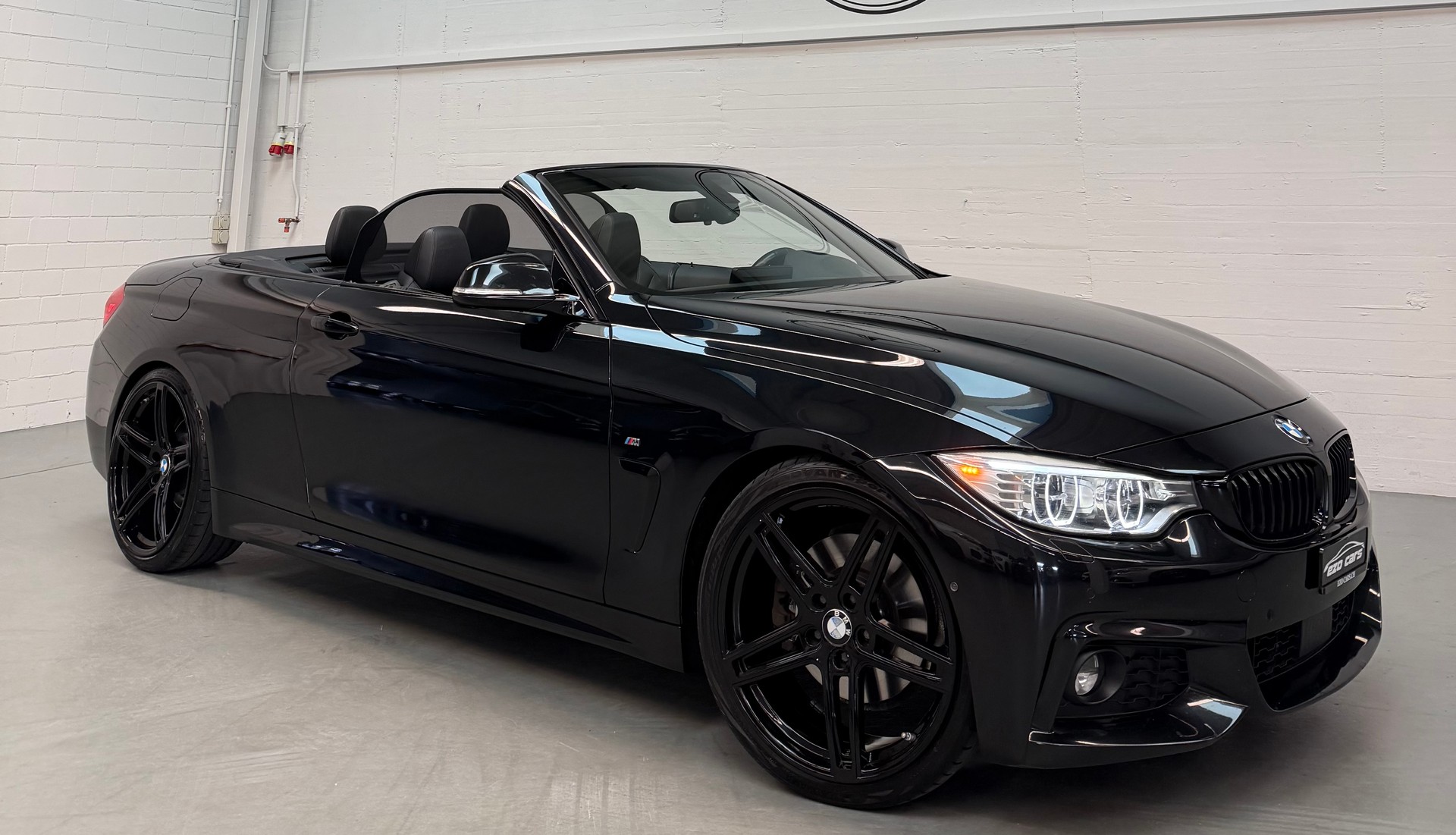 BMW 428i ALL Black M Performance Cabriolet xDrive Steptronic-image-5
